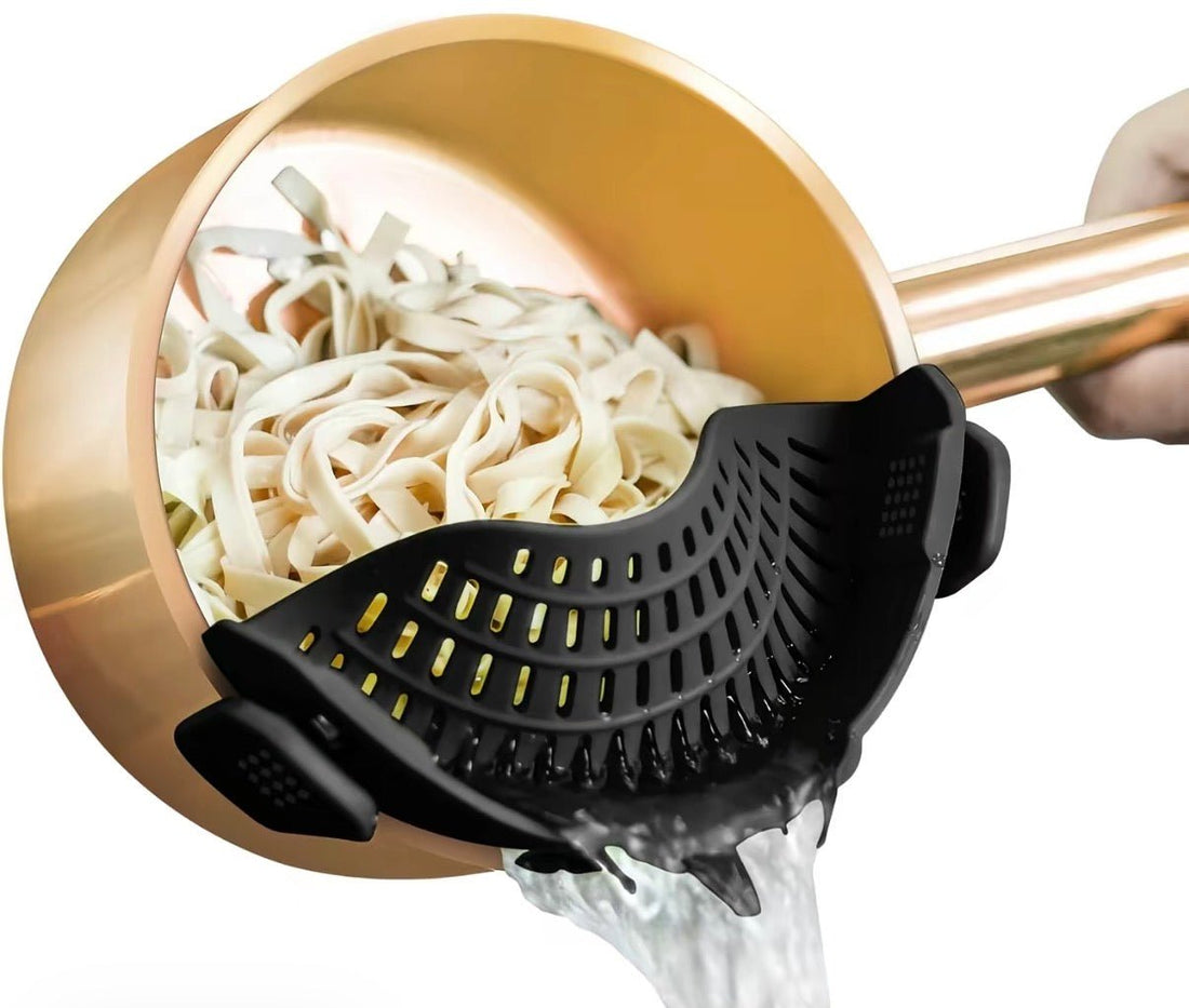 UOON Clip-On Strainer Silicone for All Pots & Pans – The Kitchen Gadget TikTok Can’t Stop Talking About - SkinNails&Makeup