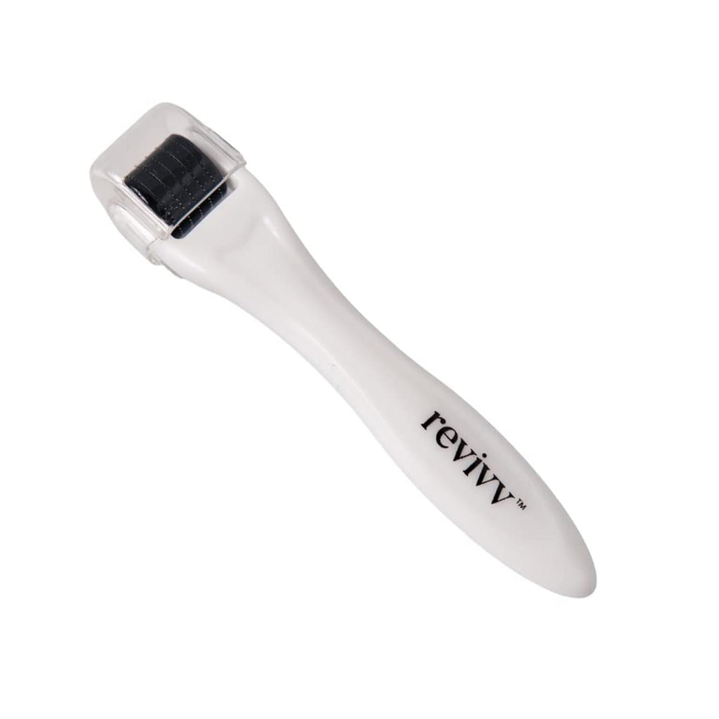 REVIVV Roller for Hair Rejuvenation – 0.25mm Roller for Scalp, Hair, Beard, Skin – 45 Day Supply