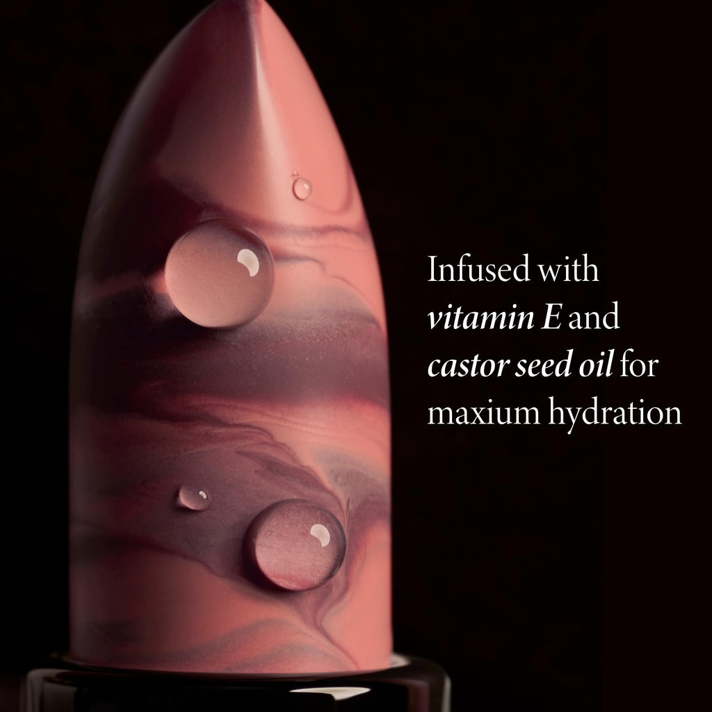 LAURA GELLER NEW YORK Italian Marble Sheer Lipstick, Berry Vanilla - Hydrating & Lightweight - Vitamin E & Caster Seed Oil - Cream Finish