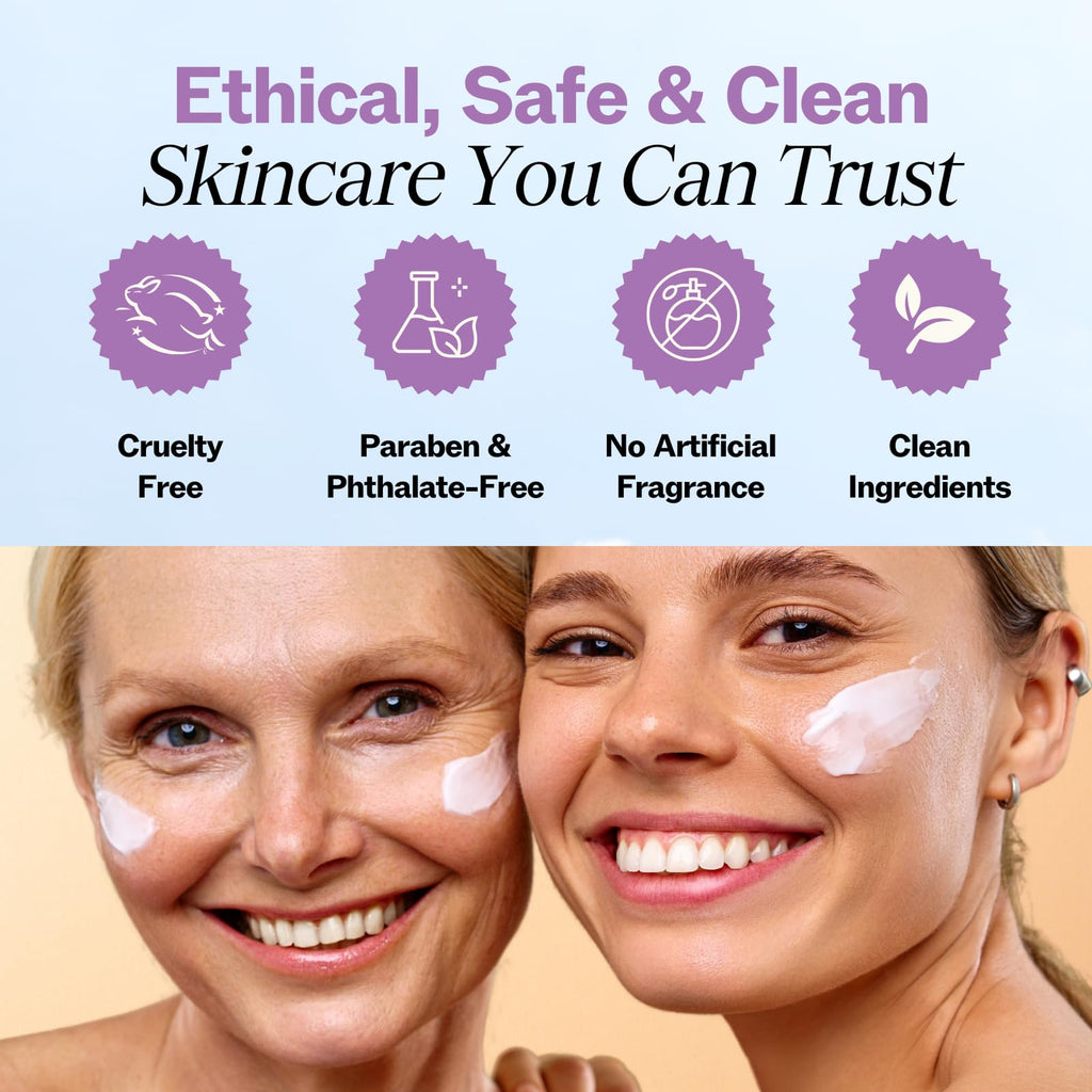 LilyAna Naturals Eye Cream for Dark Circles and Puffiness, Under Eye Cream for Wrinkles and Bags, Anti Aging - helps Improve Dryness; for Sensitive Skin - 1.7 oz - Made in USA