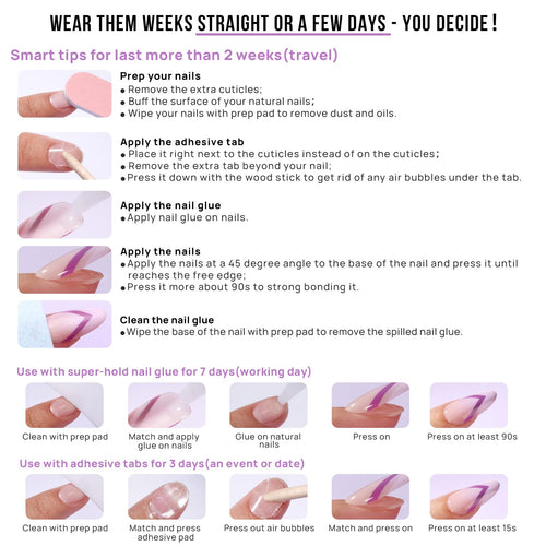 BTArtbox Press On Nails Almond - Short Nude Natural Nails Press Ons, Glue On Nails for Wedding Birthday Gift, Supremely Fit & Glossy Stick On Nails in 15 Sizes - 30 Nail Kit, Nudies