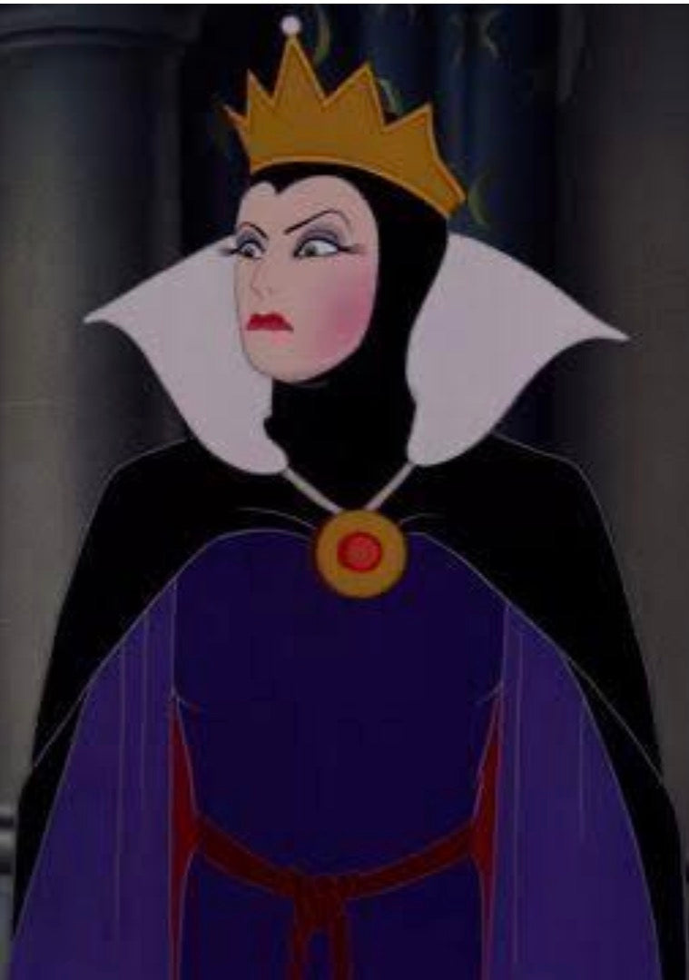 Animated character from a classic fairy tale with a dark background Disney 