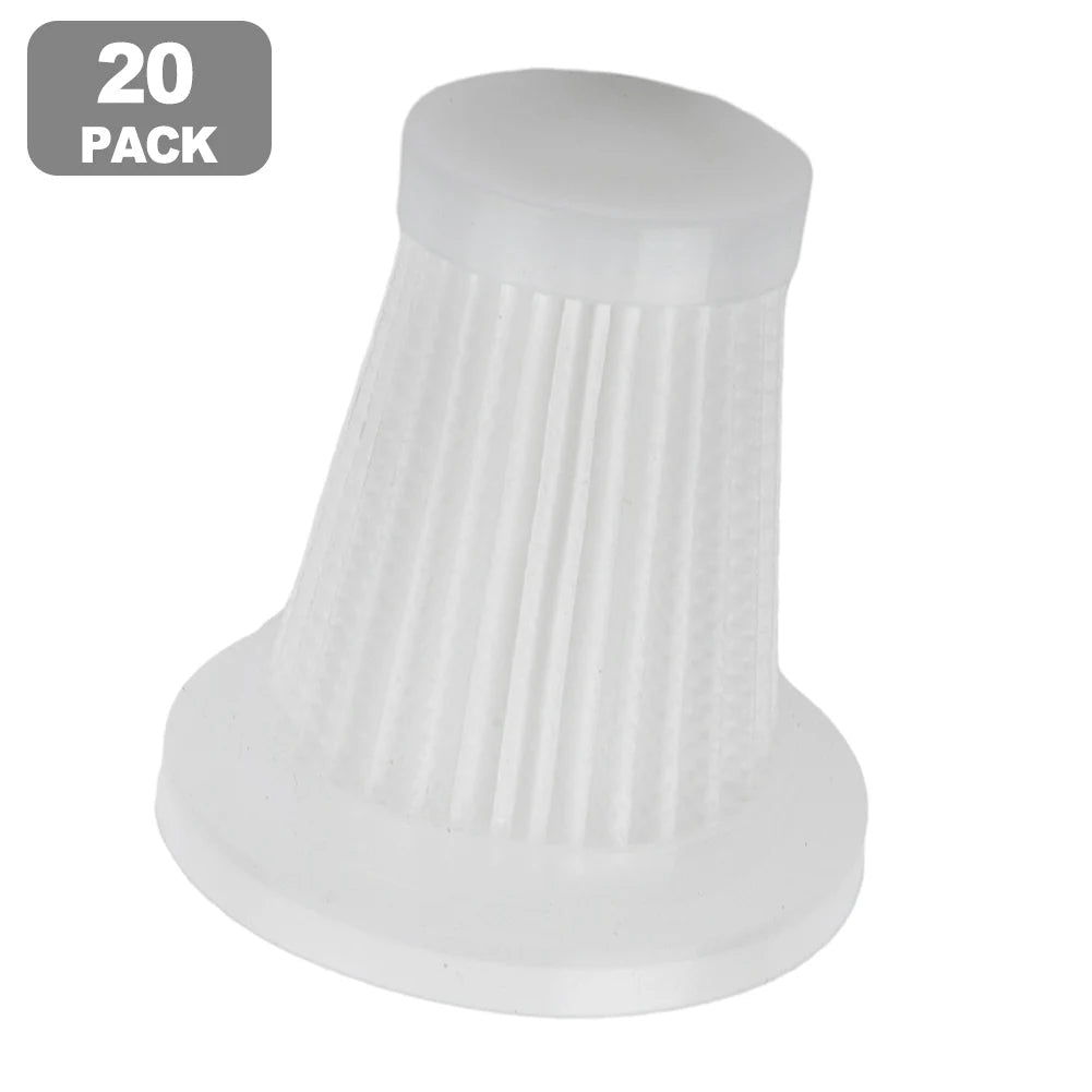 2/3/5/10/20 Pcs Reusable Car Vacuum Cleaner Replace Accessories Washable Filters Handheld Vacuum Cleaner Accessories Reusable - SkinNails&Makeup
