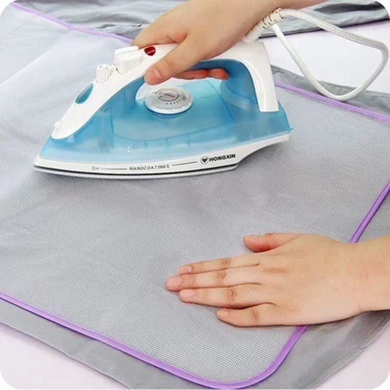 Anti Scald Protective Ironing Board Cover Insulation Mesh Guard Random Colors High Temperature Press Pad - SkinNails&Makeup