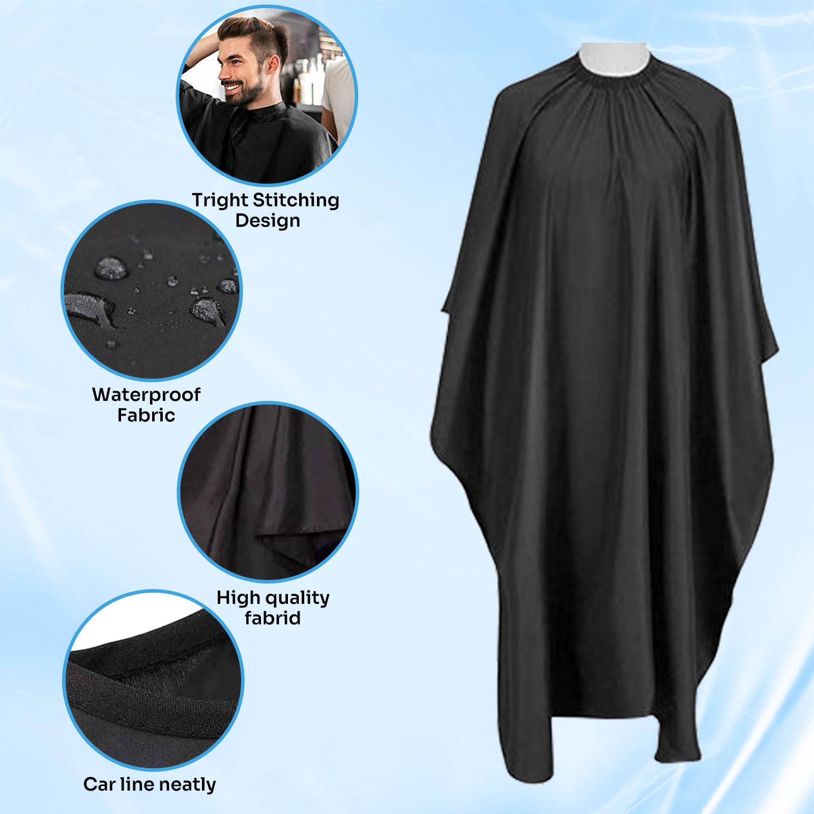 AULikY Hair Cutting Scissors Shears Kits, 15 Pcs Professional Stainless Steel Hairdressing Shears Set Thinning Scissors for Barber/Salon/Home/Men/Women/Kids/Adults - SkinNails&Makeup