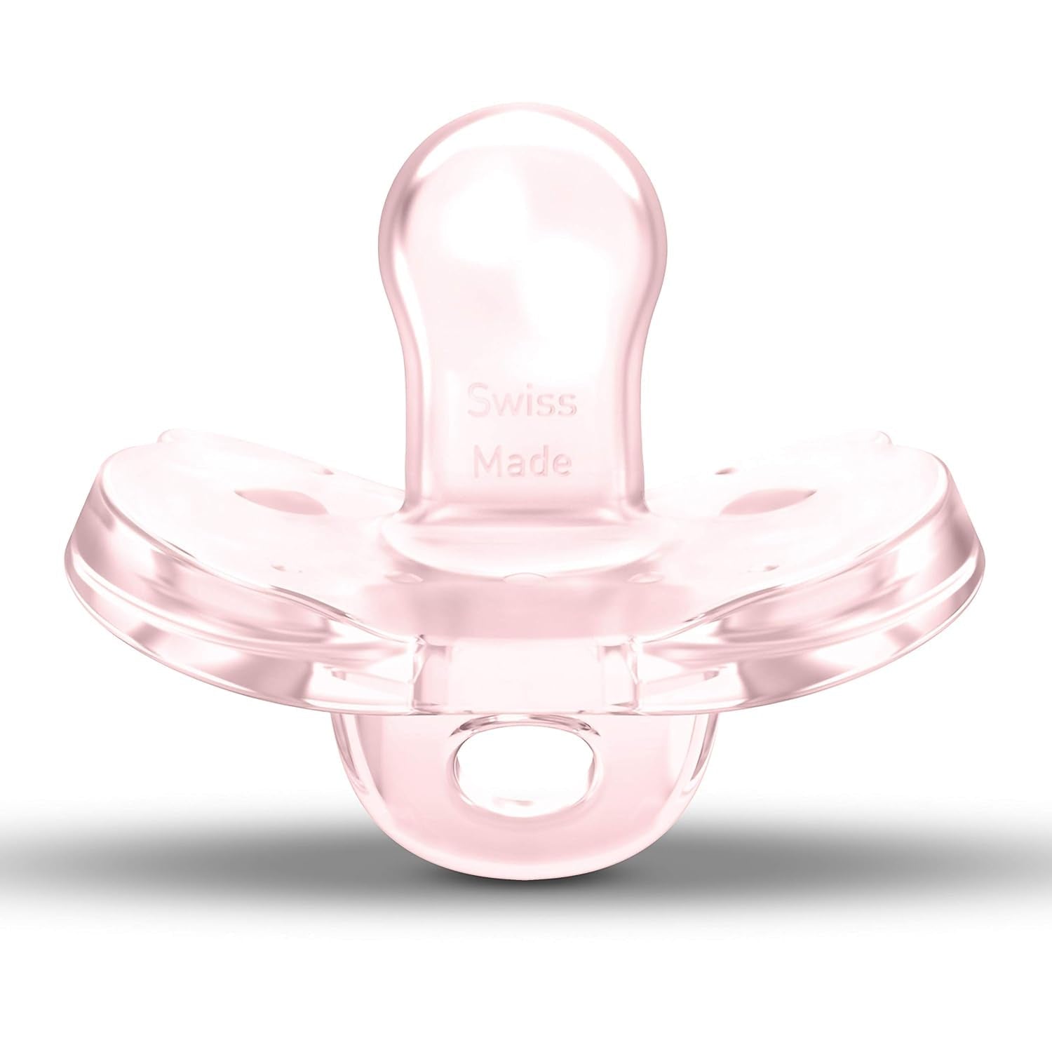 Baby Pacifier | 6 - 18 Months | Includes Sterilizing Case | 2 - Count | Soft Silicone | Bpa - Free | Supports Natural Suckling | Pink - SkinNails&Makeup