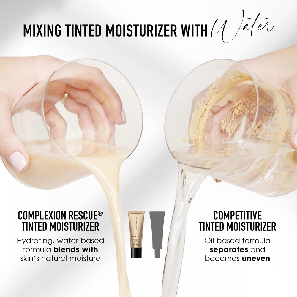 bareMinerals Complexion Rescue Tinted Moisturizer for Face with SPF 30, Full Size, Natural Pecan 05 - My Store