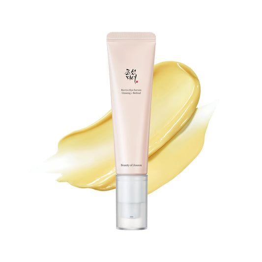 Beauty of Joseon Revive Eye Serum with Retinal Niacinamide Correction for Puffy Eye Bags Fine Lines Dark Circles Wrinkles, Korean Skin Care 30ml, 1.01 fl.oz - SkinNails&Makeup