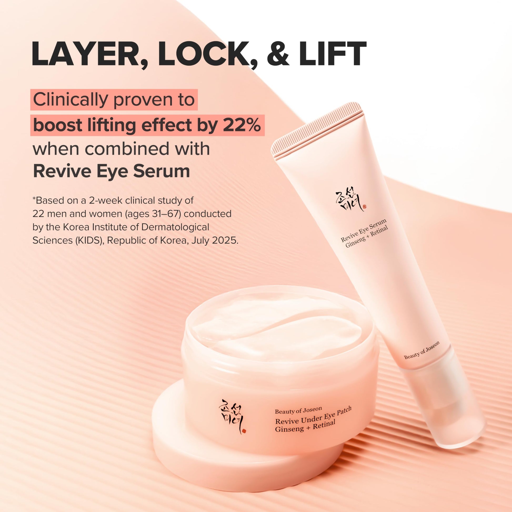 Beauty of Joseon Revive Eye Serum with Retinal Niacinamide Correction for Puffy Eye Bags Fine Lines Dark Circles Wrinkles, Korean Skin Care 30ml, 1.01 fl.oz - SkinNails&Makeup