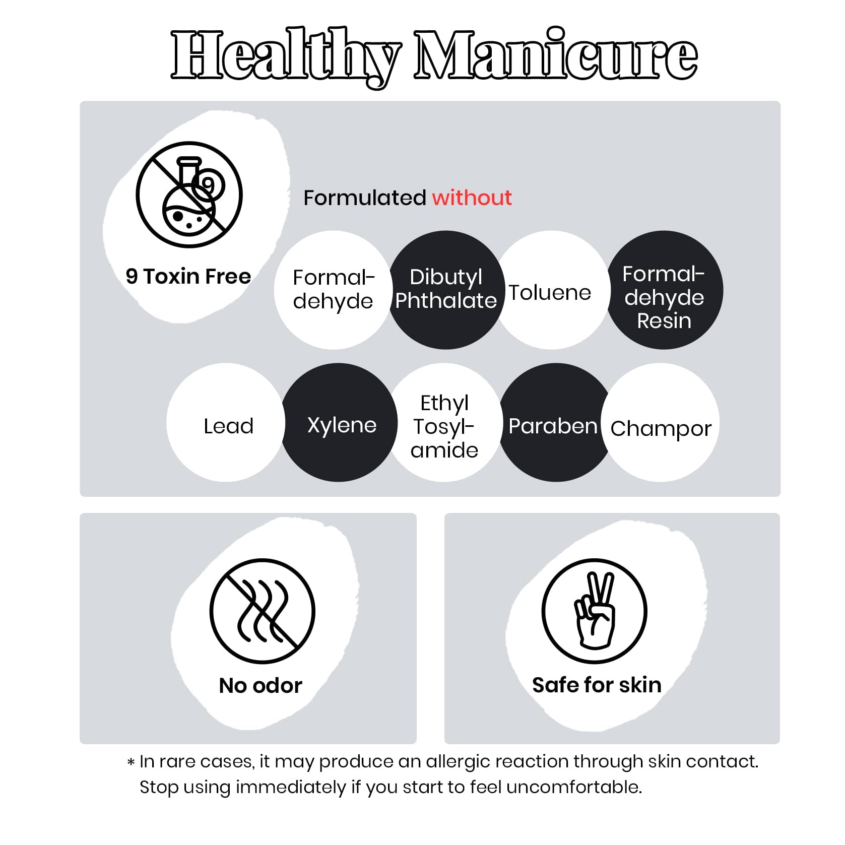 Beetles White Gel Nail Polish Black Gel Polish Kit 2 Pcs 15ml Black And White Polish French Nails Soak Off Led Nails Art Manicure Salon Diy at Home - My Store