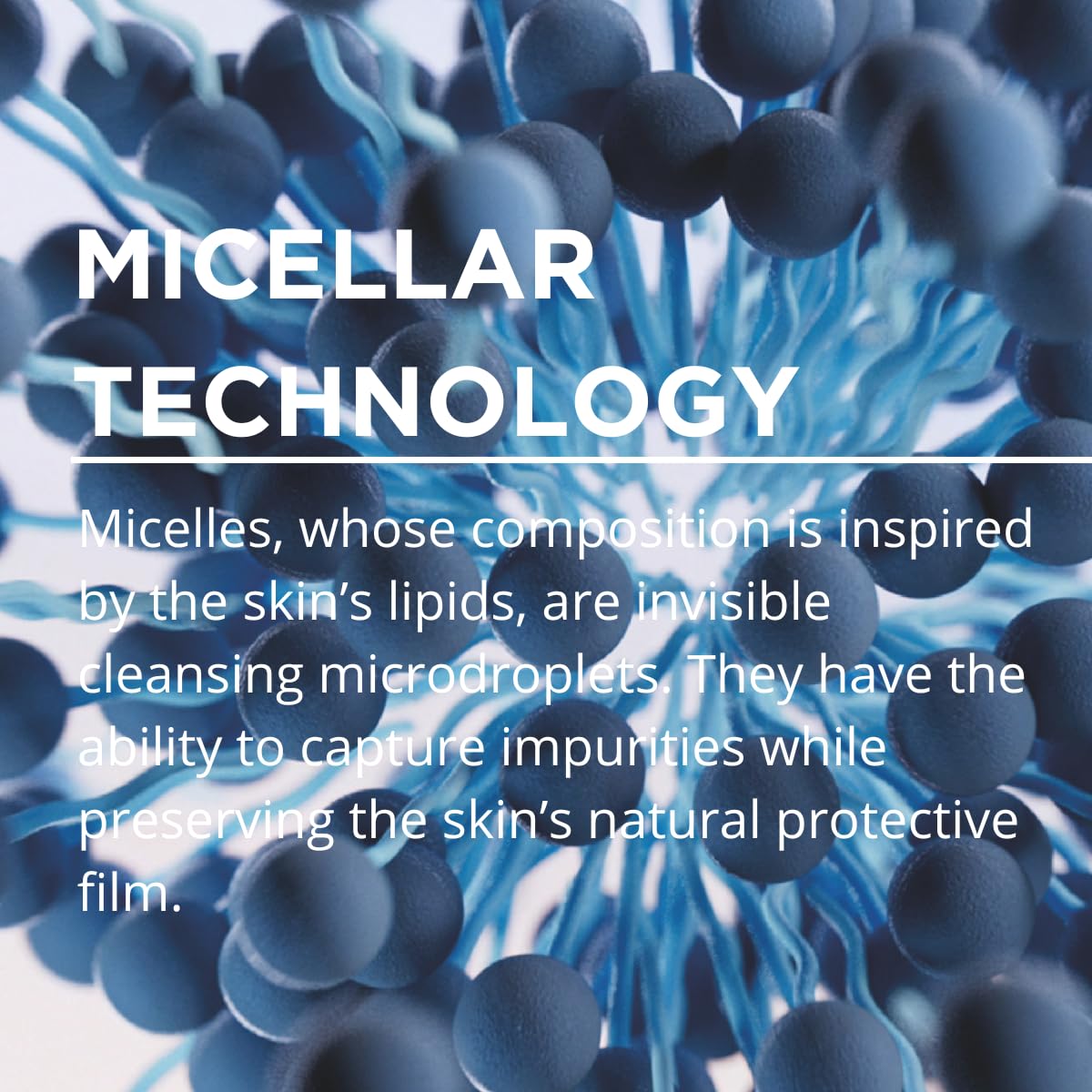 Bioderma Sensibio H2O Micellar Water, Makeup Remover Cleanser, Gentle for Skin, Fragrance - Free & Alcohol - Free, Gentle Face Cleanser for Sensitive Skin, 16.9 Fl Oz - SkinNails&Makeup