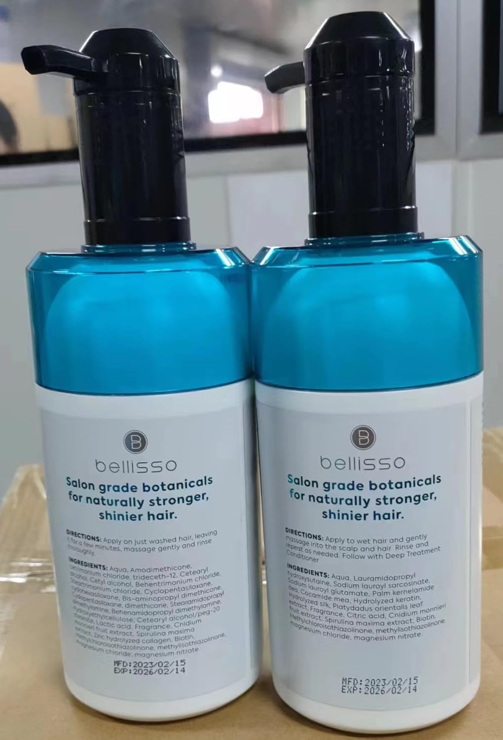 Biotin Shampoo and Conditioner Set - Sulfate and Paraben Free Treatment for Men and Women - Hair Thickening Volumizing Products to Help Boost Thinning Hair with Added Keratin - SkinNails&Makeup