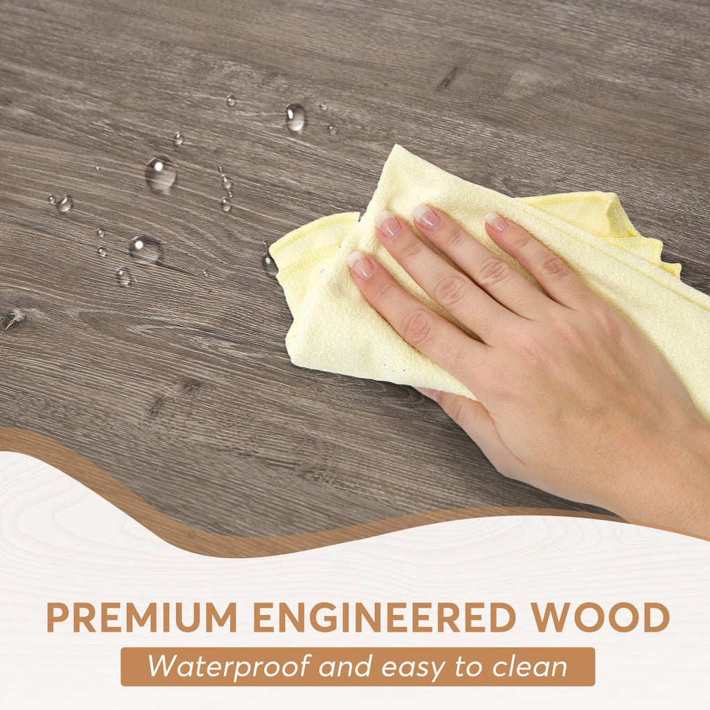 Bring Rustic Charm Home – Shop the Tribesigns Farmhouse Dining Table for 6 People Before It’s Gone! - My Store