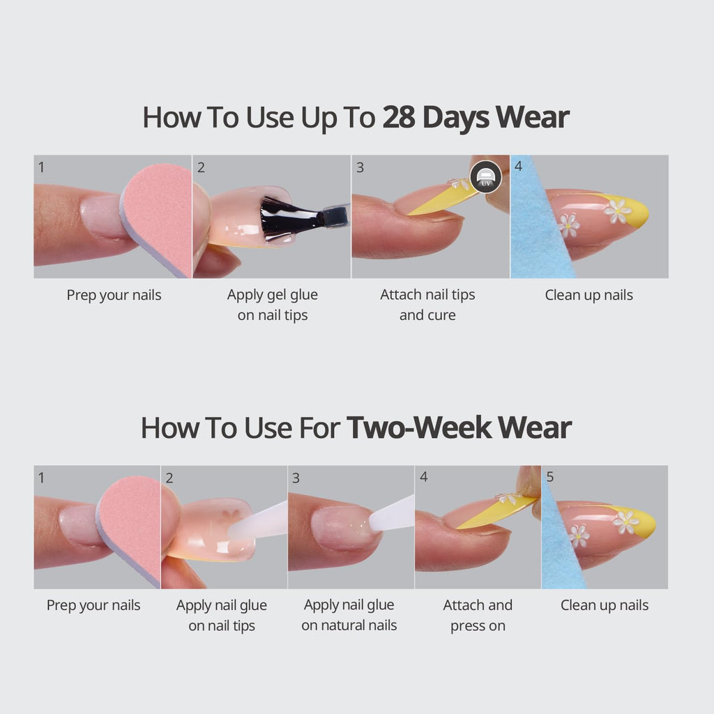 BTArtbox Almond Press On Nails Medium - Lamp - Curable Pink Cat Eye Press On Nails with Glue for Women, Semi - Transparent Soft Gel Glue On Nails in 15 Sizes - 30 Stick On Nails Kit, Rosy Dew - My Store