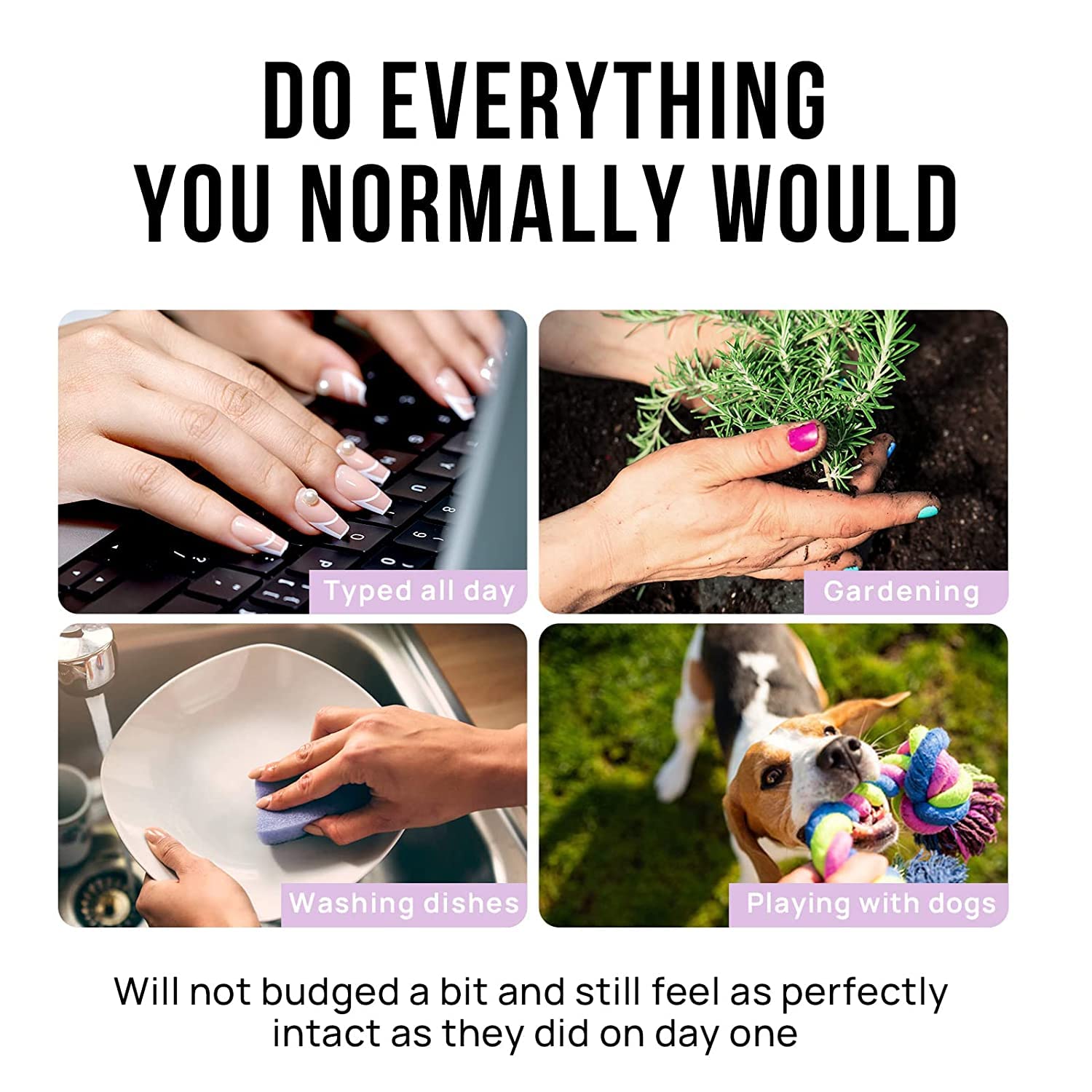 BTArtbox Press On Nails Short - Square Press On Nail, Pink Chrome Nail Tips Glue On Nails with Nail Glue, Reusable Stick On Nails in 15 Sizes - 30 Soft Gel Fake Nails Kit, Lotus Glazed - My Store