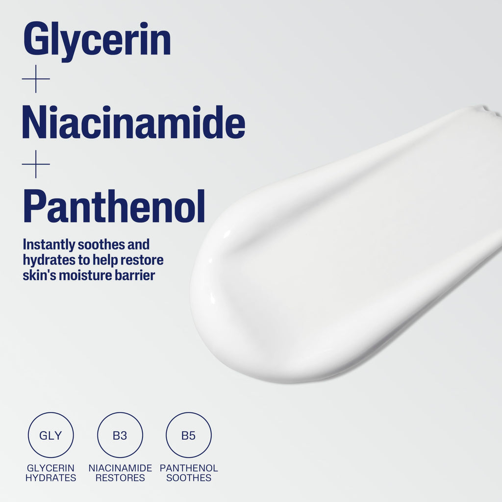 Cetaphil Face Wash, Hydrating Gentle Skin Cleanser for Dry to Normal Sensitive Skin, 16 oz + Travel Size Moisturizing Lotion 2 oz - SkinNails&Makeup