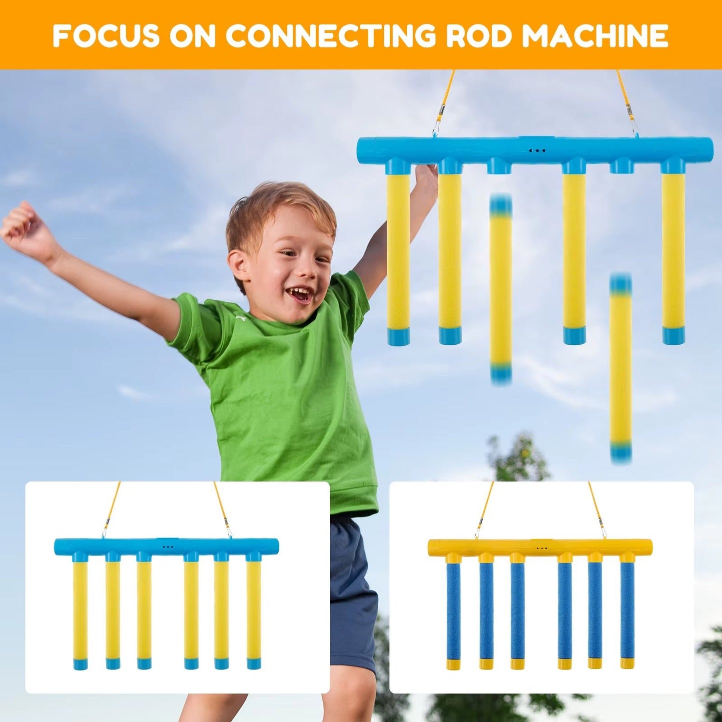 Challenge Falling Sticks Game Kids Stick Catching Toy Training Reaction Hand Eye Educational Parent - Child Interactive Toy Sports - SkinNails&Makeup
