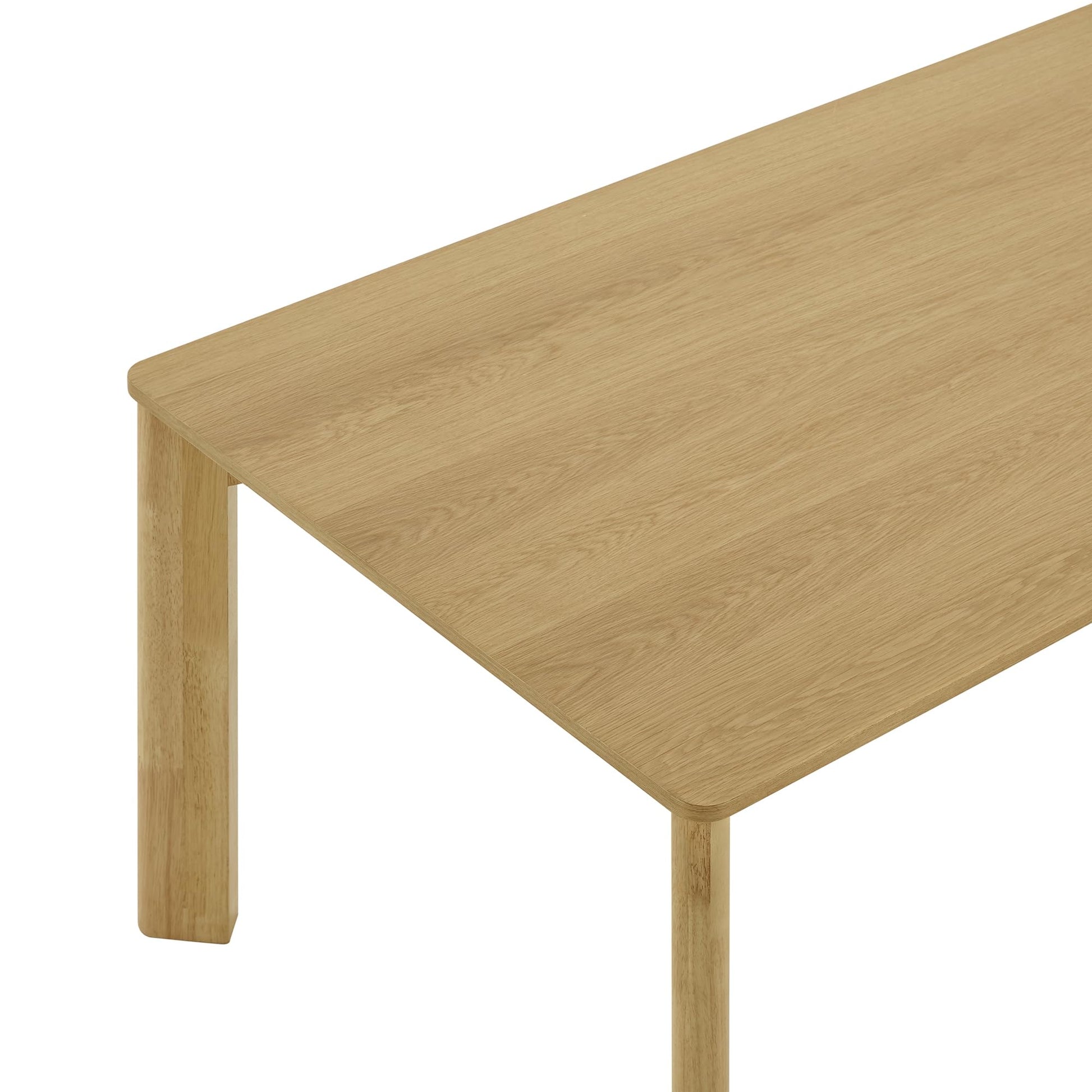 CHITA 59" Modern Farmhouse Small Wooden Dining Table - Solid Wood Kitchen Table for 6 - Stylish & Affordable Upgrade - My Store