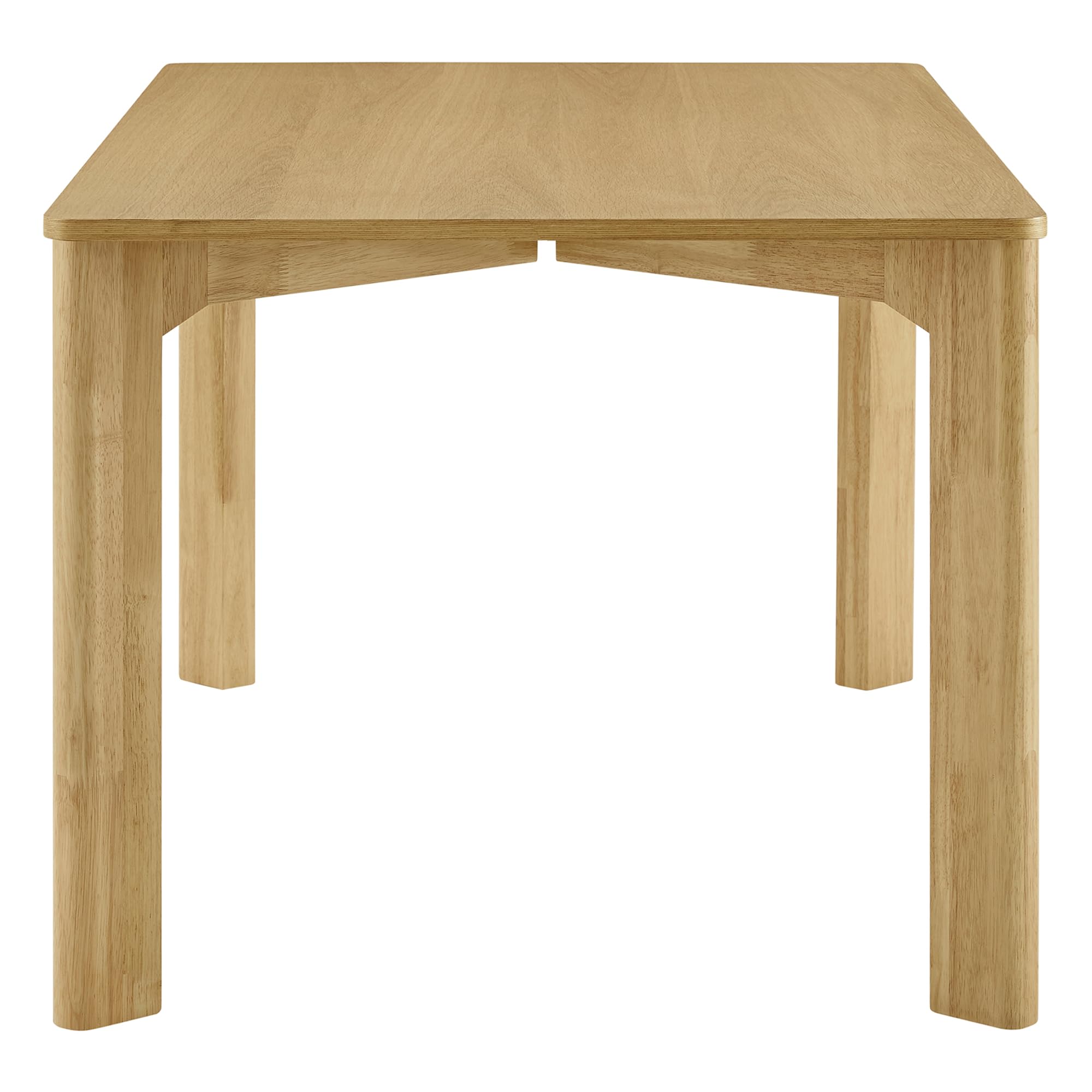 CHITA 59" Modern Farmhouse Small Wooden Dining Table - Solid Wood Kitchen Table for 6 - Stylish & Affordable Upgrade - My Store