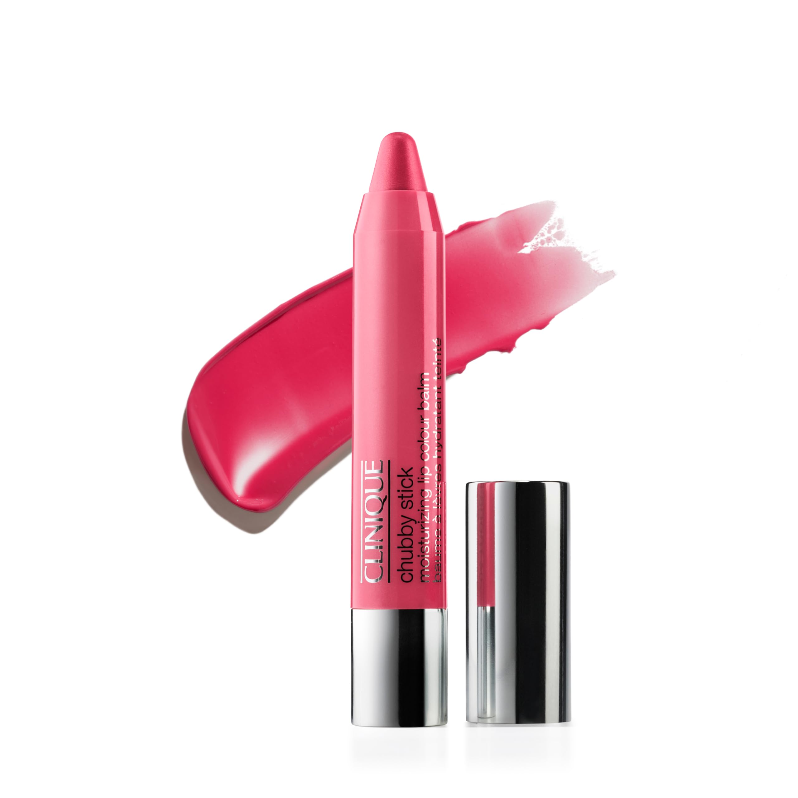 Clinique Chubby Stick Tinted Lip Colour Balm | With Shea Butter | Moisturizing + Hydrating | Natural - Looking Lip Tint, Super Strawberry, 1 Count - My Store