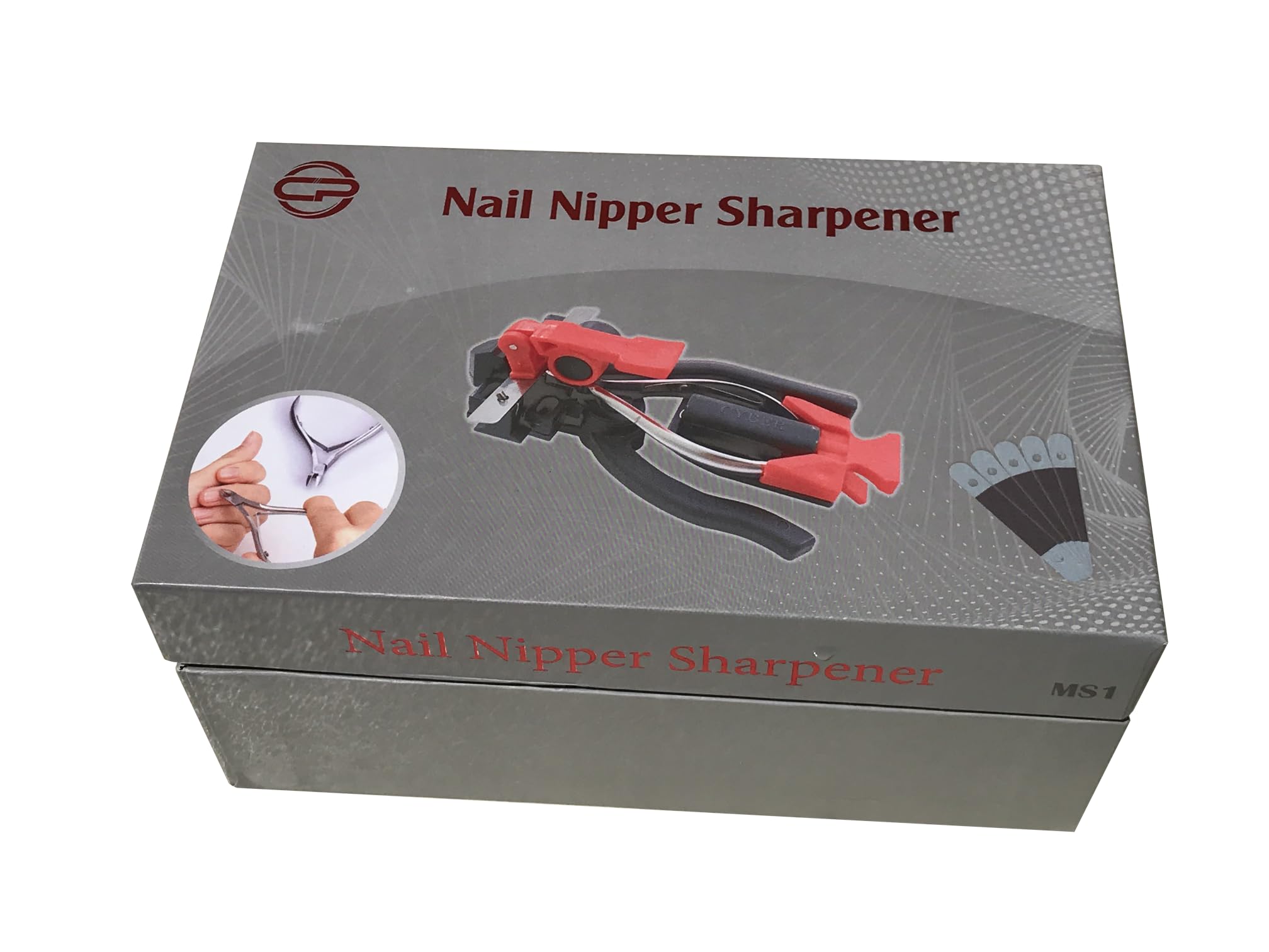 Cuticle Nipper Sharpener, Professional Cuticle Nipper Sharpening Included 60 Stone Pads for Manicure and Pedicure, Easy to Use, Portable, Suitable for Most of Standard Cuticle Nippers - My Store