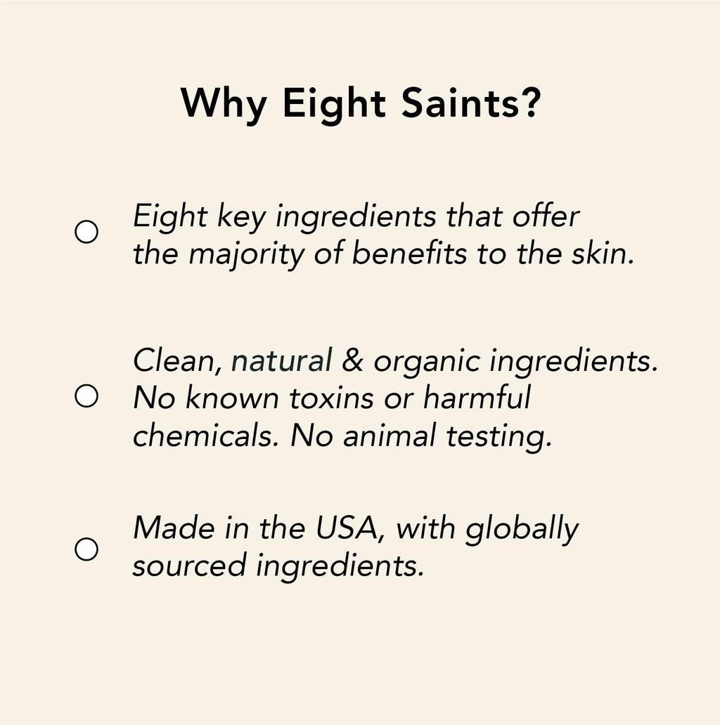 Eight Saints Firm Intentions Anti Aging Neck Cream, Natural & Organic, For Firming Skin and Reducing Wrinkles, 2 Ounces - SkinNails&Makeup