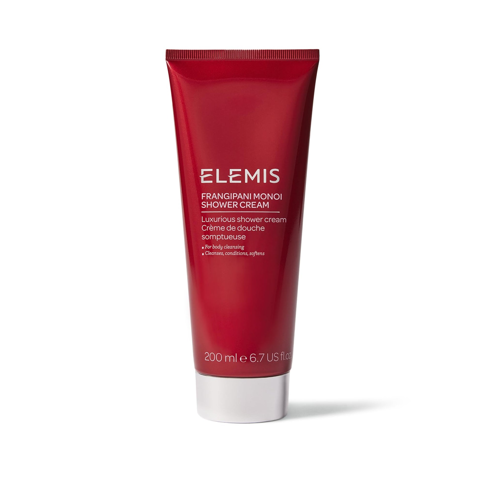 ELEMIS Frangipani Monoi Luxurious Shower Cream, 6.7 Fl Oz - SkinNails&Makeup