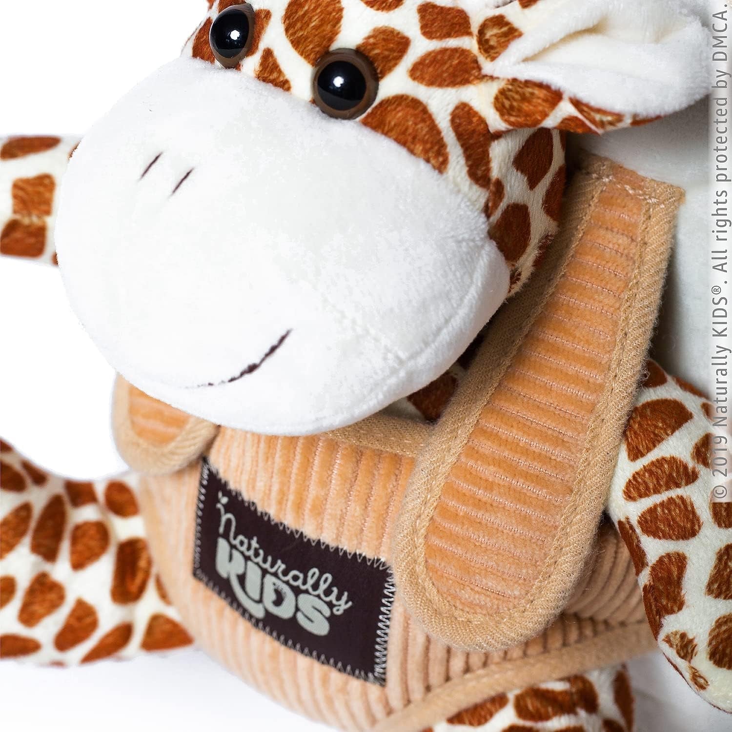 Giraffe Backpack, Giraffe Toys for Kids 3 - 5, Toddler Stuffed Animal Gifts for 2 3 4 5 Year Old Girl Boy - SkinNails&Makeup