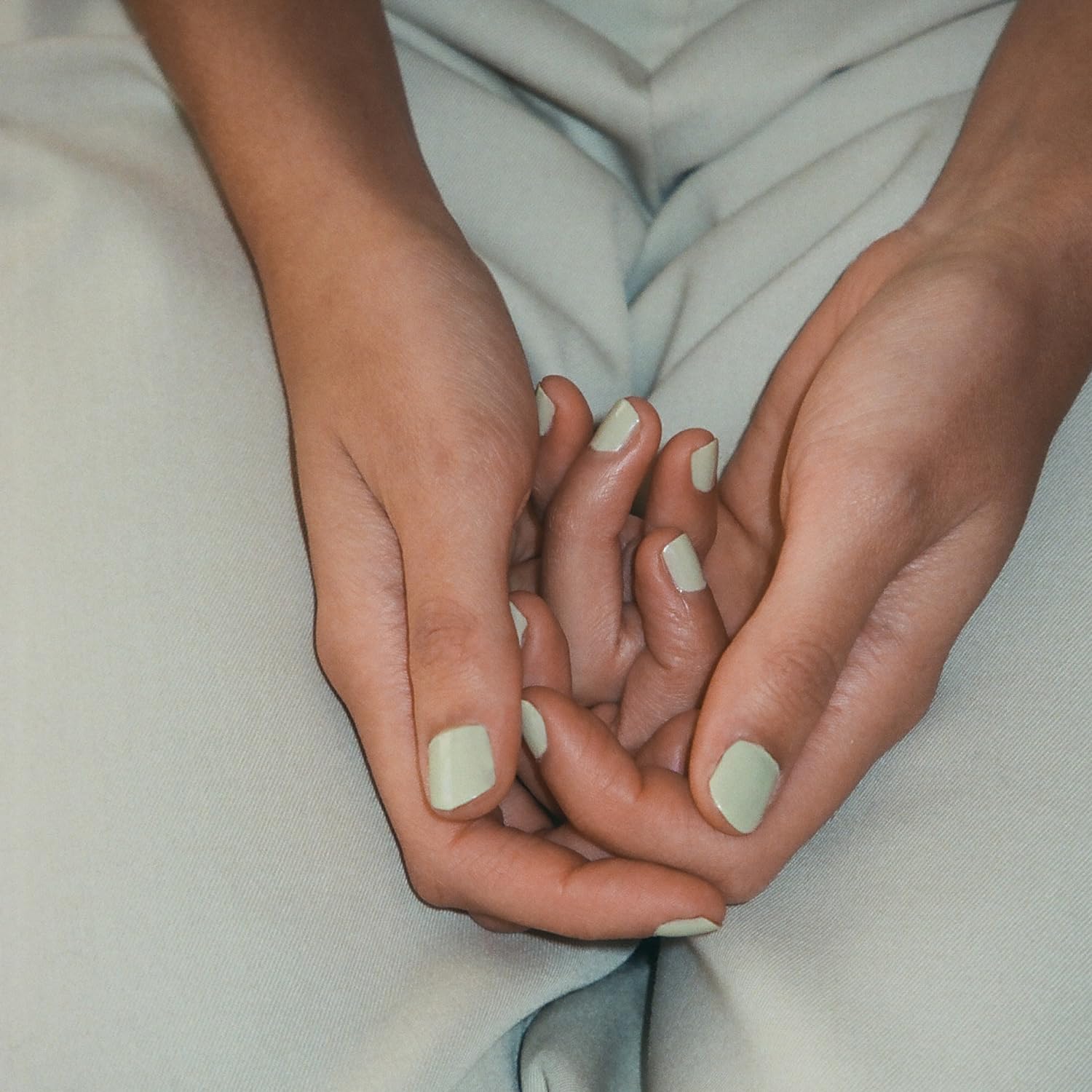 J. Hannah Nail Polish – Vegan, Non - Toxic, Cruelty - Free, Gluten - Free, Long Lasting, USA Made, Creamy Lichen Green (Patina) - SkinNails&Makeup