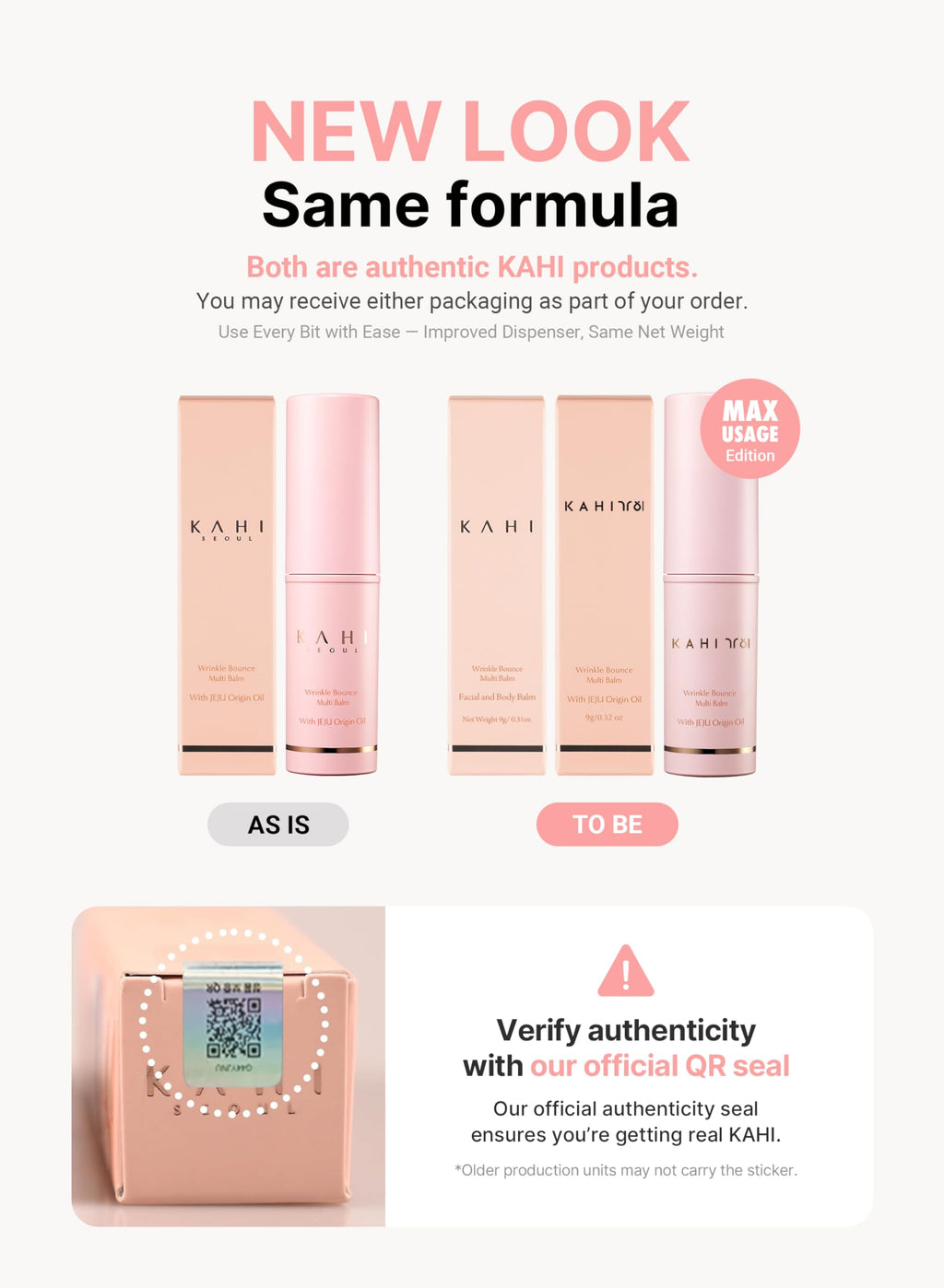 KAHI Wrinkle Bounce Multi Balm Stick | PDRN Collagen Wrinkle Stick | Korean Skin Care |All - in - One Hydrating Lip Balm Eye Cream Neck Cream Make Up Base & Face Mist Moisture Balm - SkinNails&Makeup