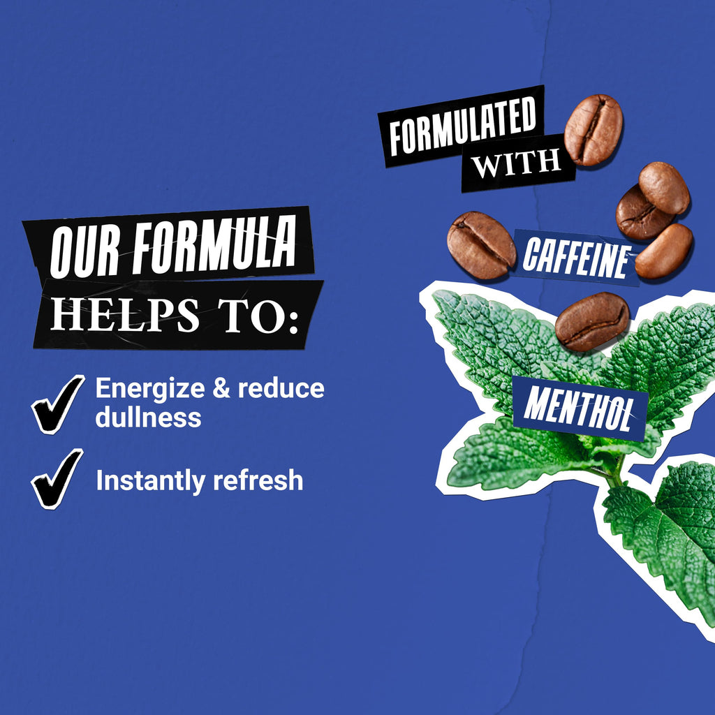 Kiehl's Facial Fuel Exfoliating Face Scrub, Facial Cleanser for Men, Smooths Skin & Removes Dead Skin, Dirt & Oil, Helps Soften Tough Facial Hair, with Caffeine, Menthol, Vitamin E - 3.4 fl oz - SkinNails&Makeup