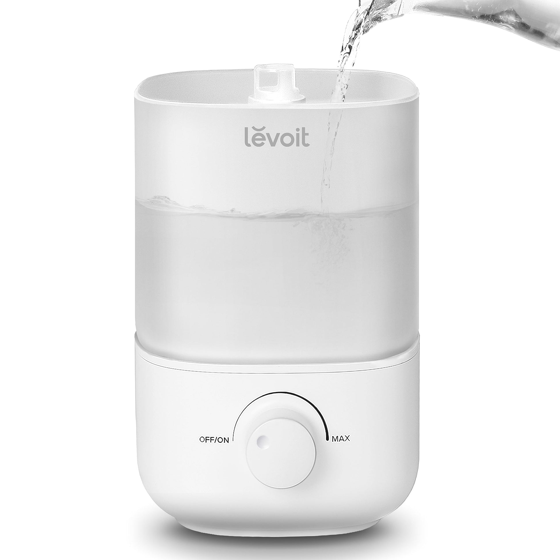 LEVOIT Top - Fill Cool Mist Humidifier for Bedroom & Large Rooms | 2.5L Tank, Quiet, Easy to Clean, Auto Shut - Off - SkinNails&Makeup