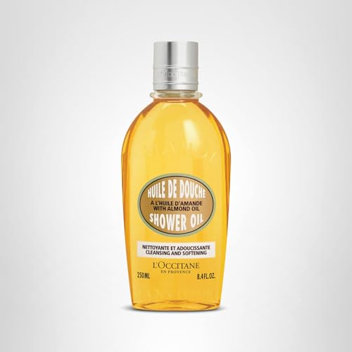 L'OCCITANE Cleansing & Softening Almond Shower Oil 8.40 fl oz - SkinNails&Makeup