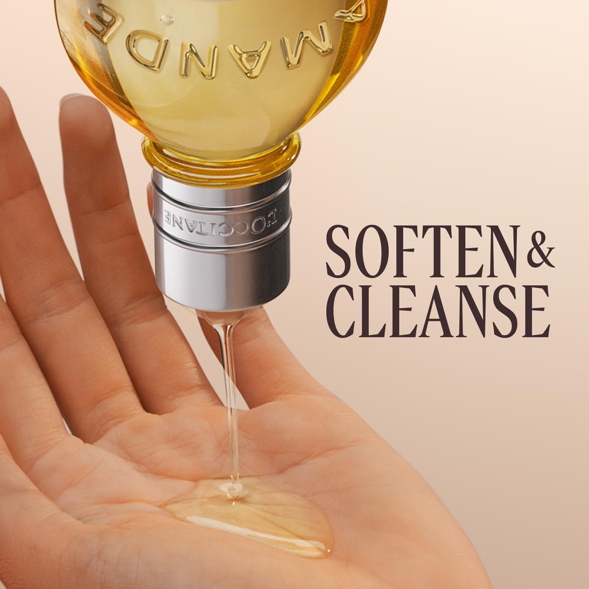 L'OCCITANE Cleansing & Softening Almond Shower Oil 8.40 fl oz - SkinNails&Makeup