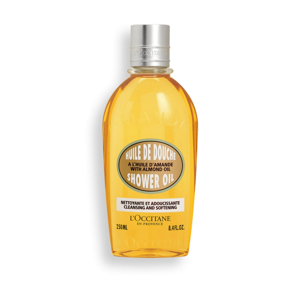 L'OCCITANE Cleansing & Softening Almond Shower Oil 8.40 fl oz - SkinNails&Makeup