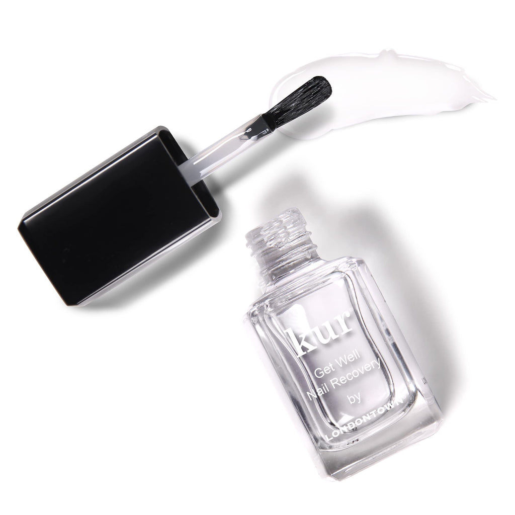 LONDONTOWN Get Well Nail Recovery - Strengthening Nail Care Repair Treatment for Weak Damaged Nails | Clear Nail Polish Solution for Healthy Nail Growth, .40fl oz - My Store