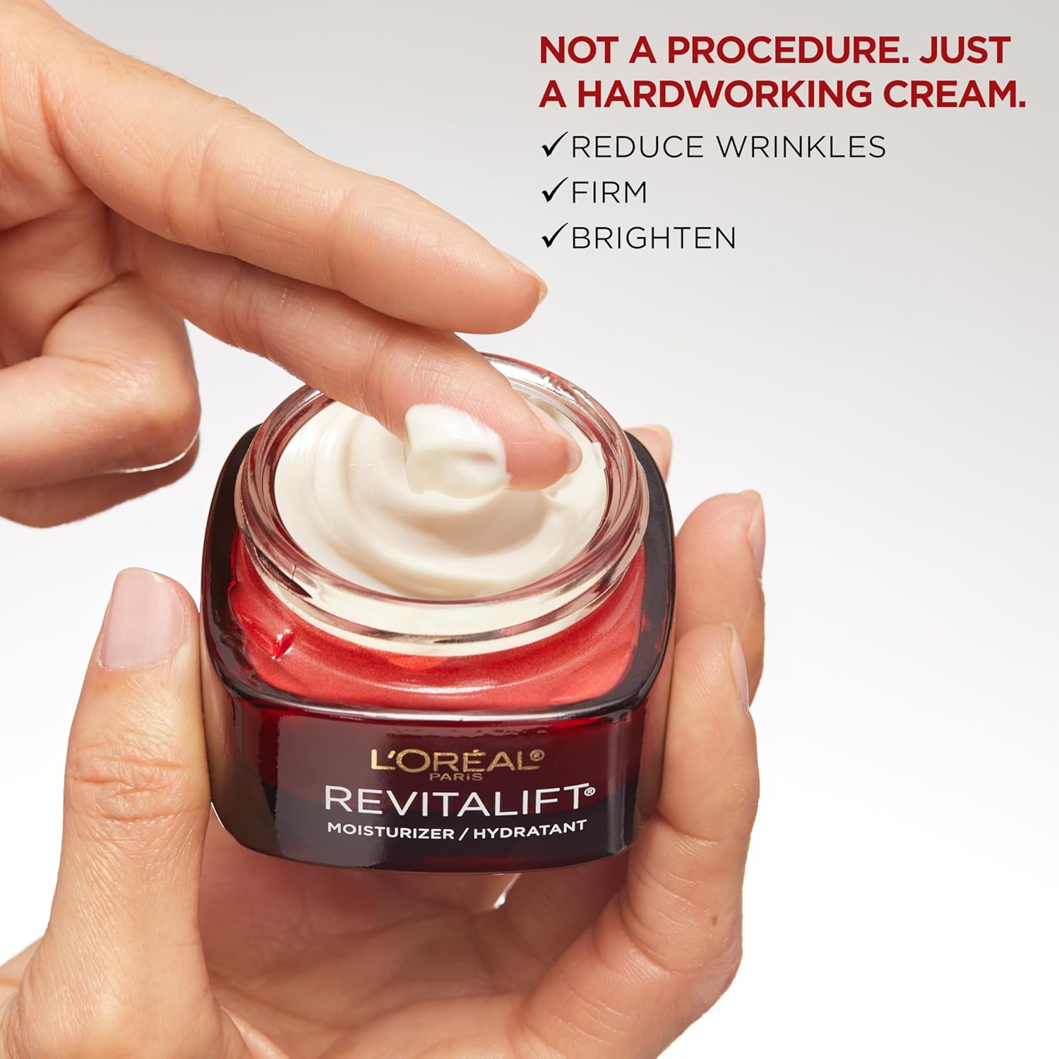 L'Oreal Paris Revitalift Triple Power Anti - Aging Face Moisturizer, Pro Retinol, Hyaluronic Acid & Vitamin C, Reduce Wrinkles 2.55 Oz - My Store
