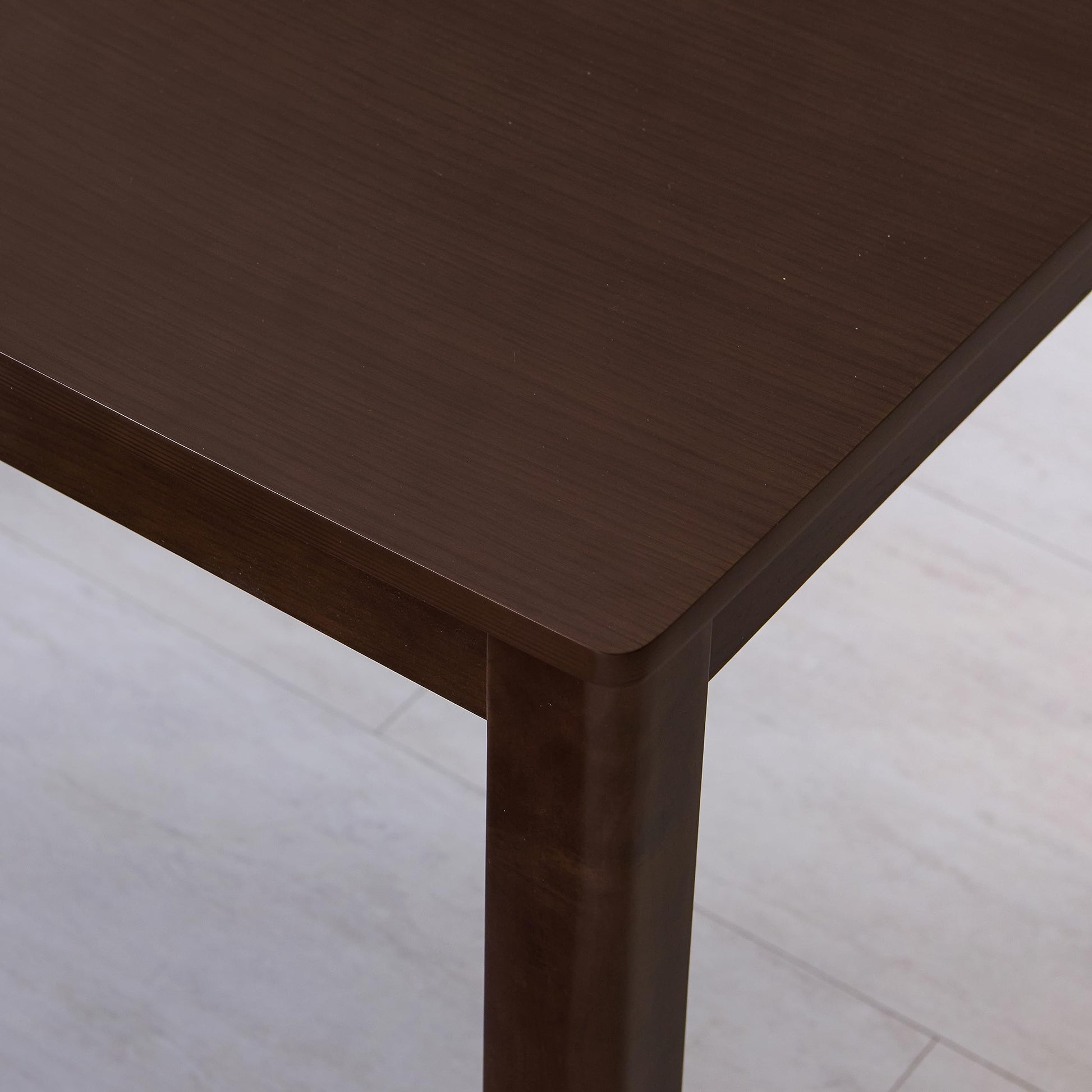 Modern Farmhouse Small Wooden Dining Table - Livinia Cabin 45.3” Solid Wood Kitchen Table - My Store