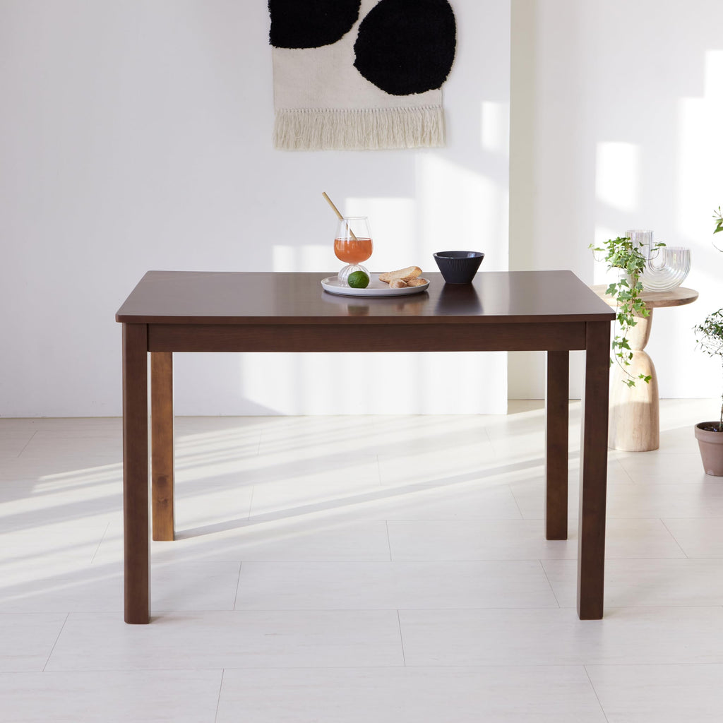 Modern Farmhouse Small Wooden Dining Table - Livinia Cabin 45.3” Solid Wood Kitchen Table - My Store