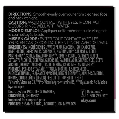 Olay Firming Night Cream, 1.9 Fl Oz (Pack of 3) - My Store