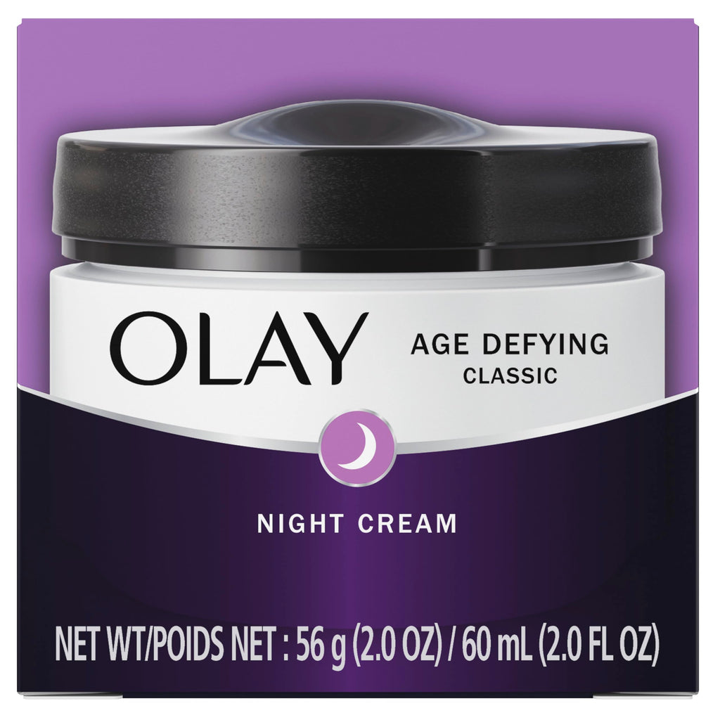 Olay Night Cream with Pro - Retinol + Vitamins C & E – Age Defying Moisturizer for Firming & Wrinkle Repair – Hydrating Anti - Aging Face Cream, Pack of 2 - My Store