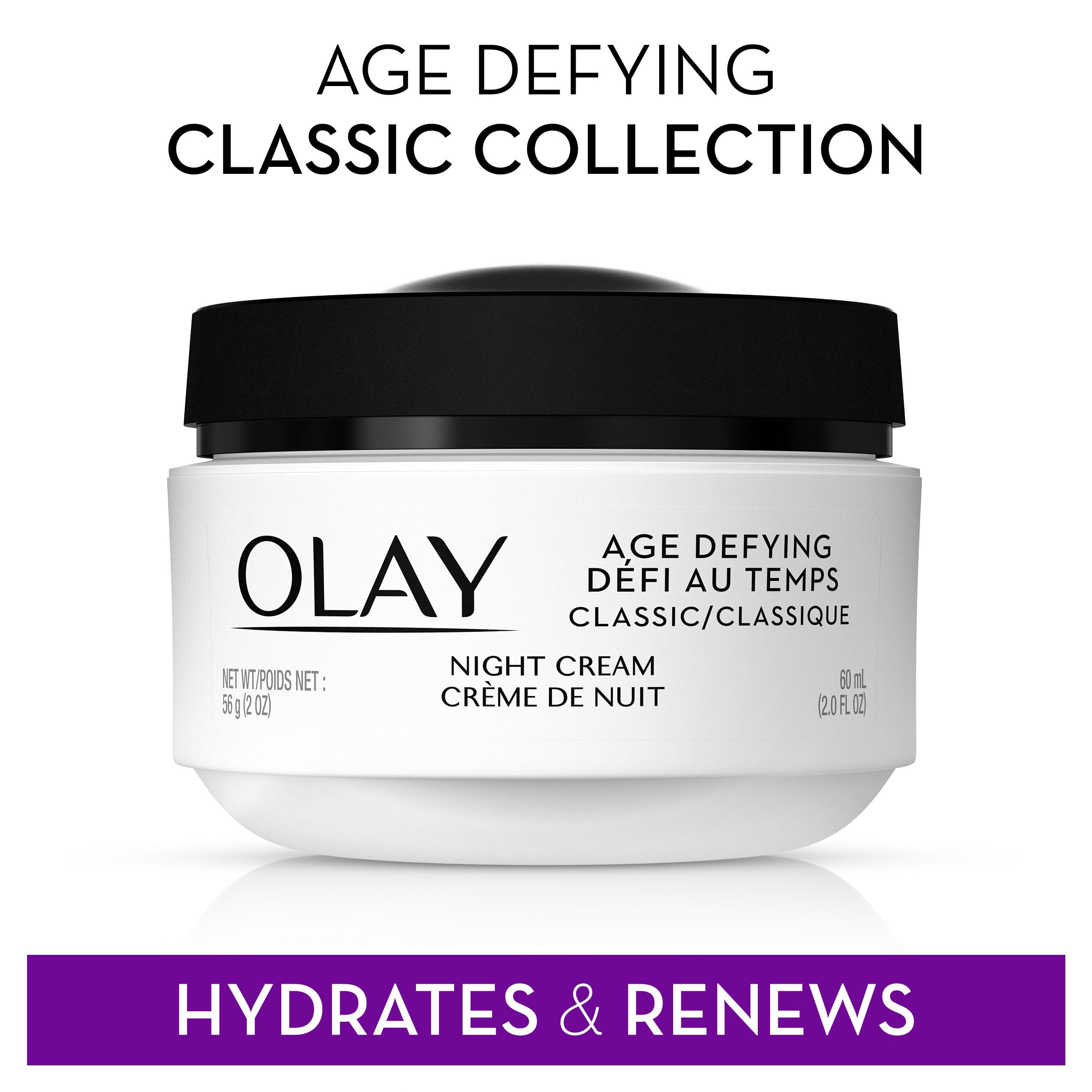 Olay Night Cream with Pro - Retinol + Vitamins C & E – Age Defying Moisturizer for Firming & Wrinkle Repair – Hydrating Anti - Aging Face Cream, Pack of 2 - My Store