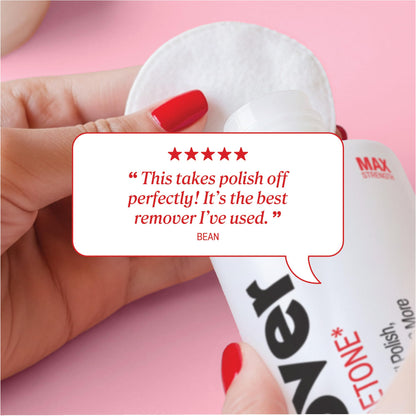 Onyx Professional 100% Pure Acetone Nail Polish Remover Kit with 7 inch Nail File, 16 fl oz - Made in USA, Maximum - Strength Gel Polish Remover, Artificial & Glitter Nail Polish - SkinNails&Makeup