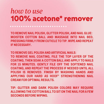 Onyx Professional 100% Pure Acetone Nail Polish Remover Kit with 7 inch Nail File, 16 fl oz - Made in USA, Maximum - Strength Gel Polish Remover, Artificial & Glitter Nail Polish - SkinNails&Makeup