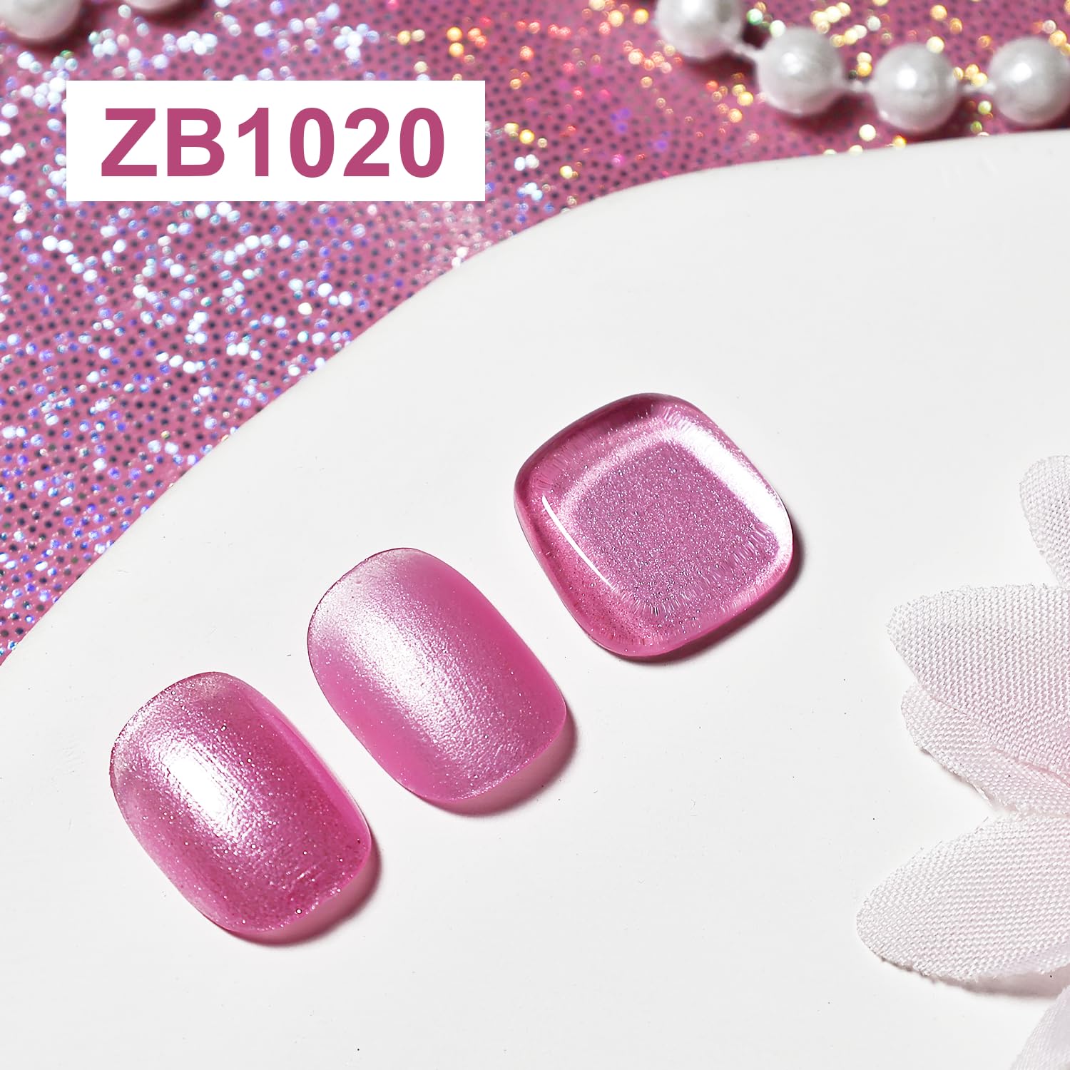 OpenLive 16.5ml Pink Glitter Nail Polish Large Volume Quick Dry Nail Polish, Long Lasting Shine, Fingernail Toenail Nail Art DIY Home Travel Nail Art Gift - SkinNails&Makeup