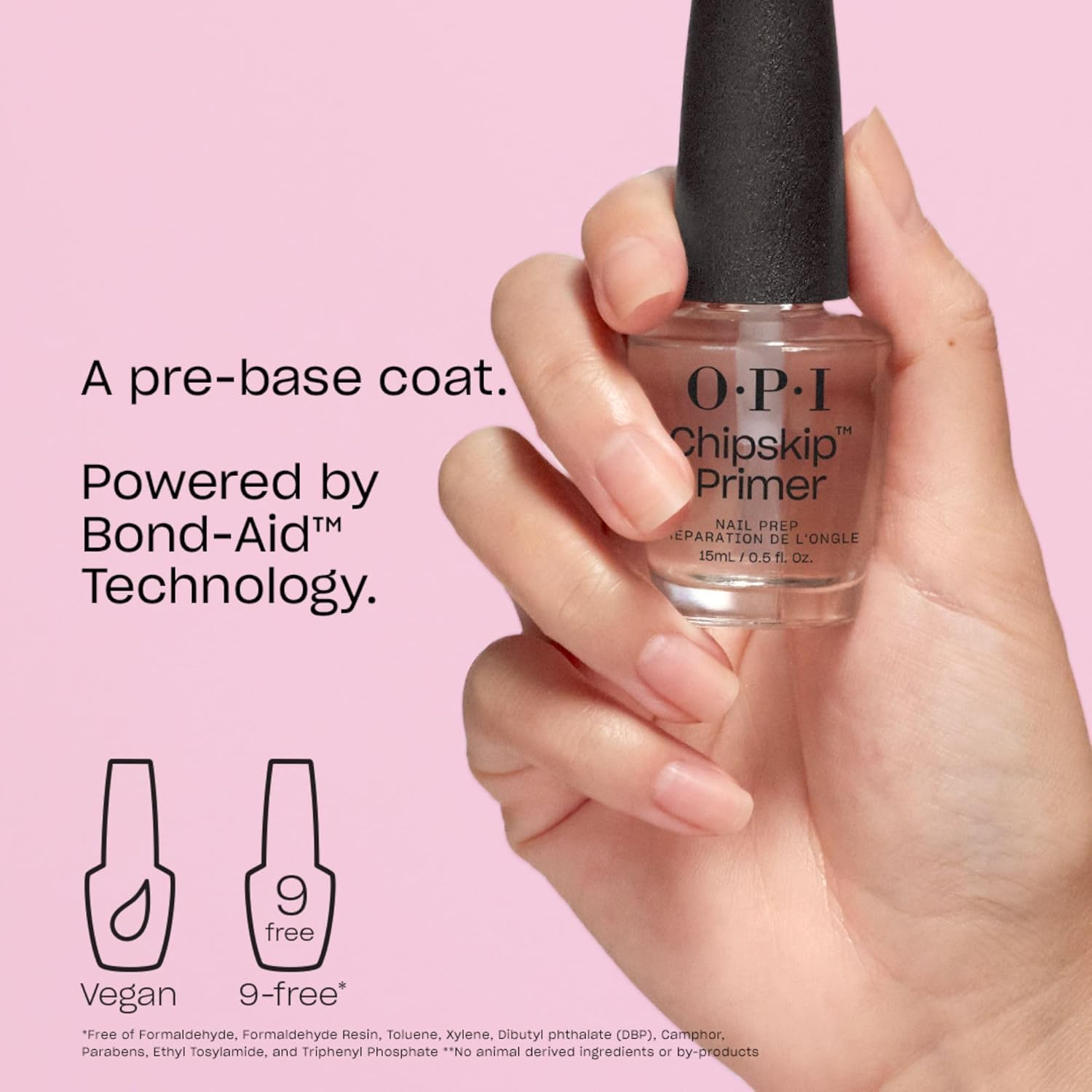 OPI Chip Skip Primer | Nail Polish Pre - Base Prep Coat | Primes Nails and Prevents Chipping - My Store