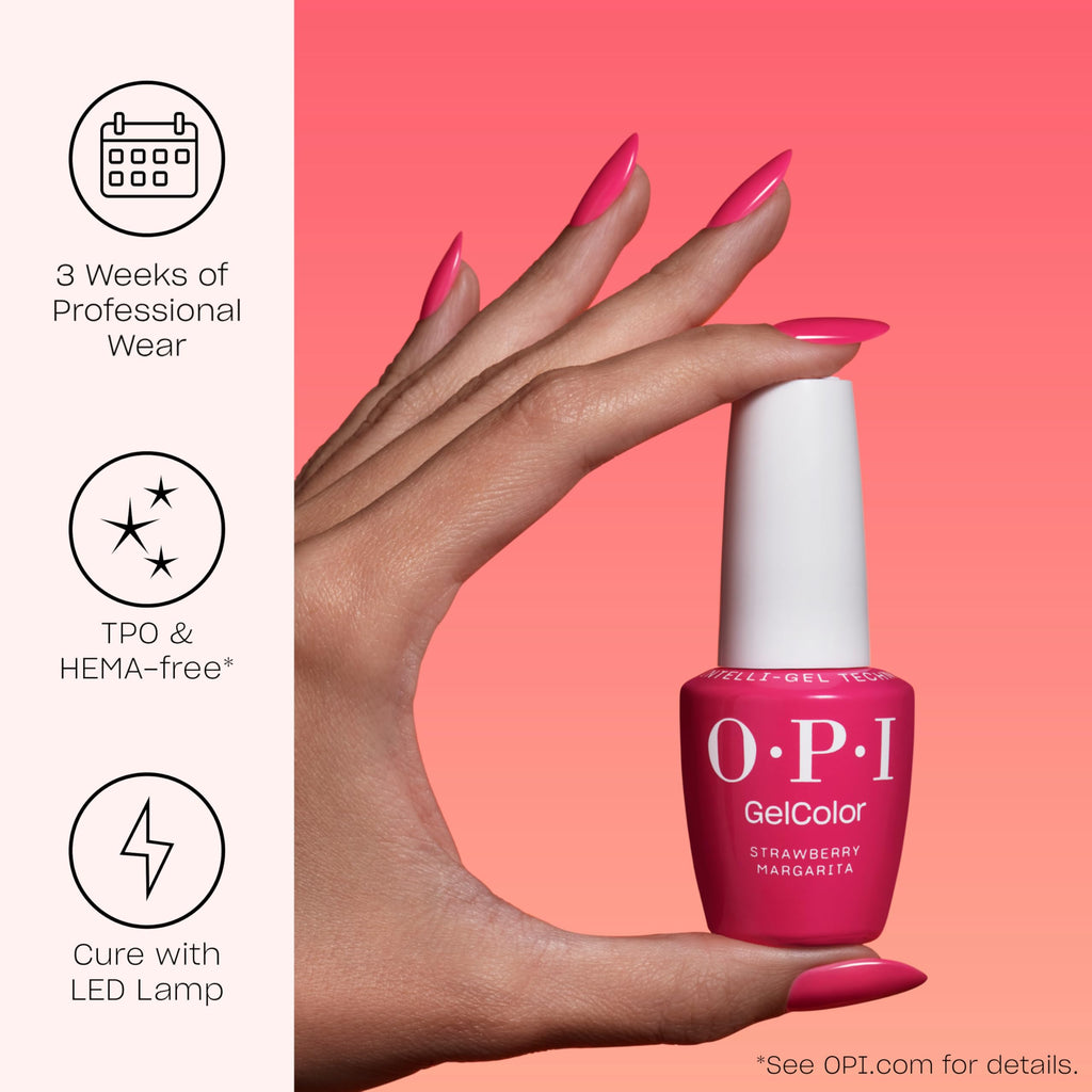 OPI GelColor Funny Bunny | Sheer Soft White Crème LED Cure Gel Nail Polish | Salon - Quality Shine, Long - Lasting Wear | Vegan & HEMA Free | 0.5 Fl Oz - SkinNails&Makeup