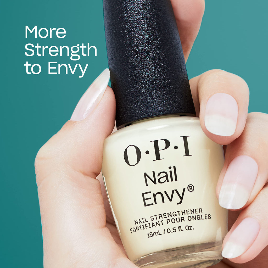 OPI Nail Envy Nail Strengthener – Clear & Opaque Crème Nail Treatment for Weak, Thin, Brittle Nails - My Store