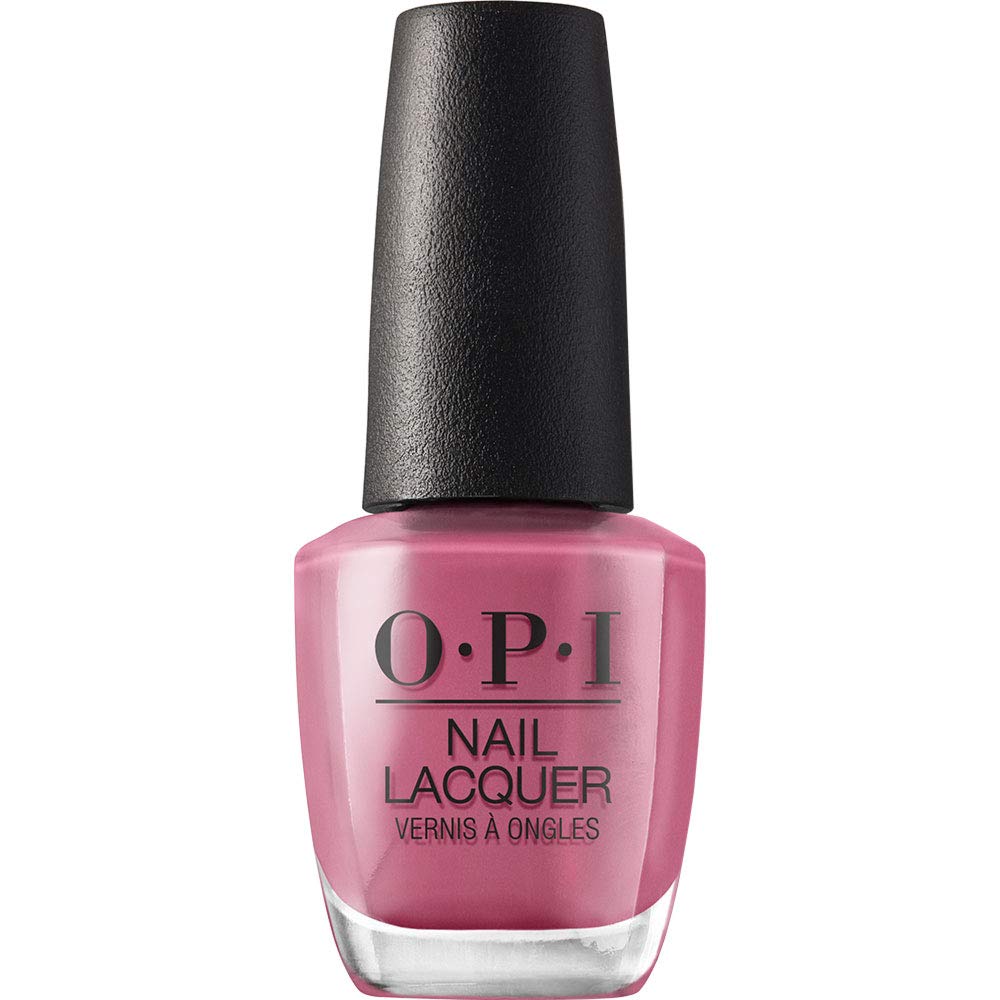 OPI Nail Lacquer Just Lanai - ing Around | Opaque Dark Purple Crème Chip Resistant Nail Polish | Fast Drying, Streak Free - My Store