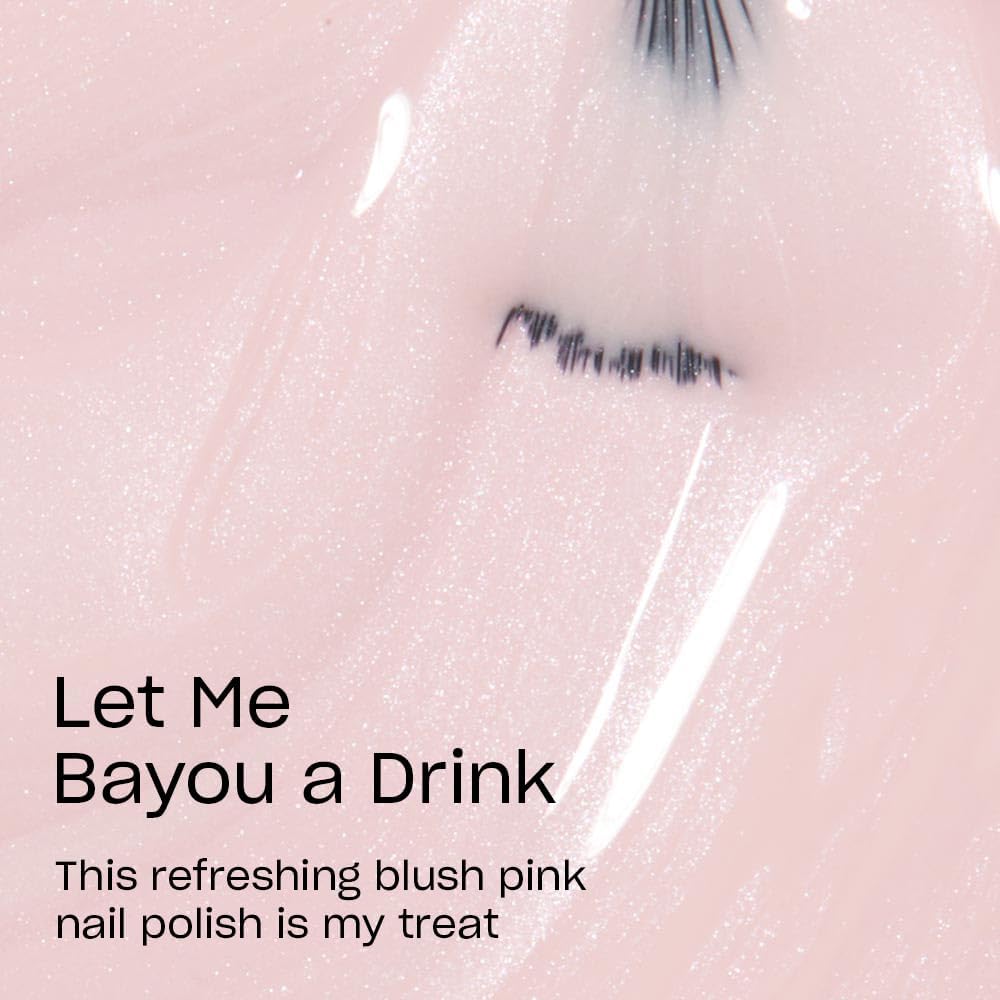OPI Nail Lacquer Let Me Bayou a Drink | Opaque Soft Pink Pearl Chip Resistant Nail Polish | Vegan, Fast Drying, Streak Free - My Store